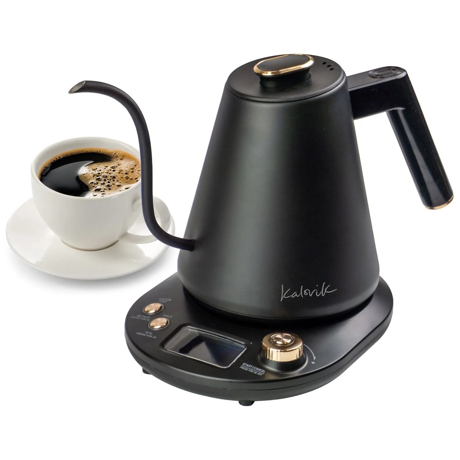 Kalorik Czajnik elektryczny bezprzewodowy JK 2050 W czarny 1100W 1L