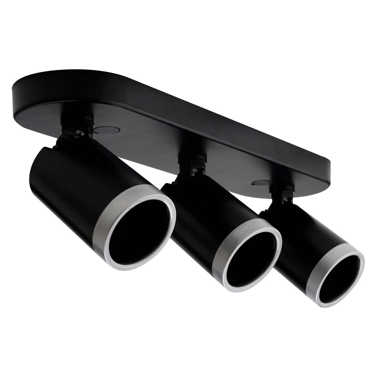 Volteno Listwa Spot BEST 3xGU10 max. 9W LED czarno-srebrna