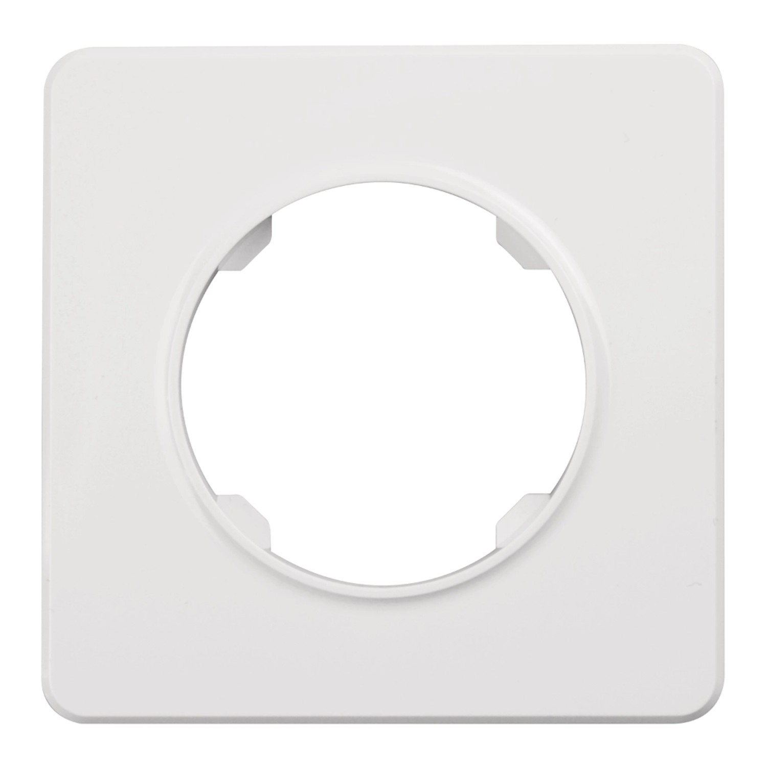 Electromalt Ramka Oval 1-krotna biała