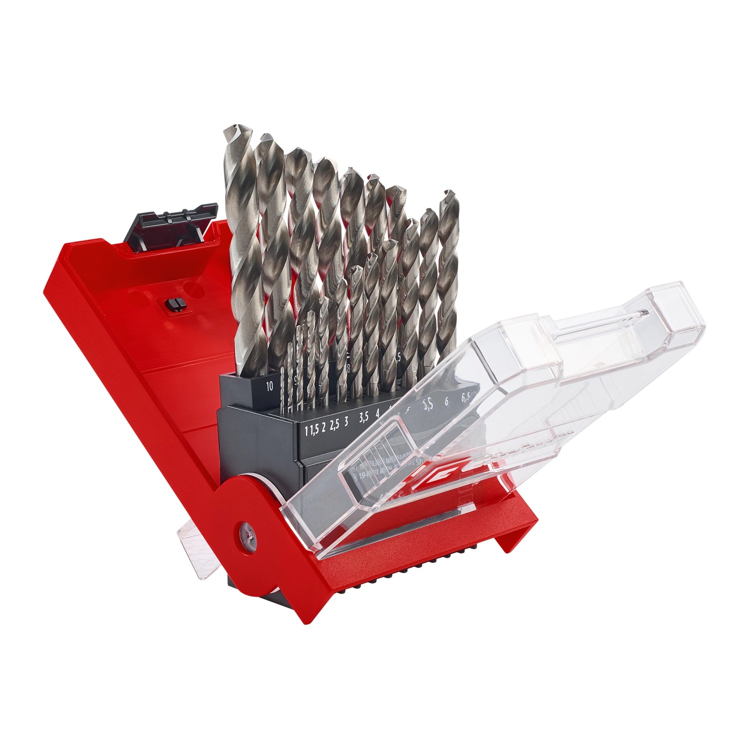 Einhell Zestaw wierteł do metalu HSS-G 1-10 mm - 19 szt.