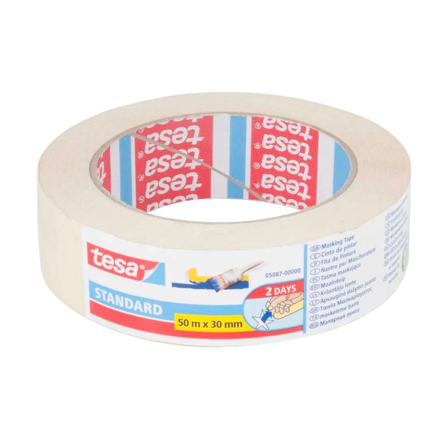 Tesa Taśma malarska Standard 50 m x 30 mm