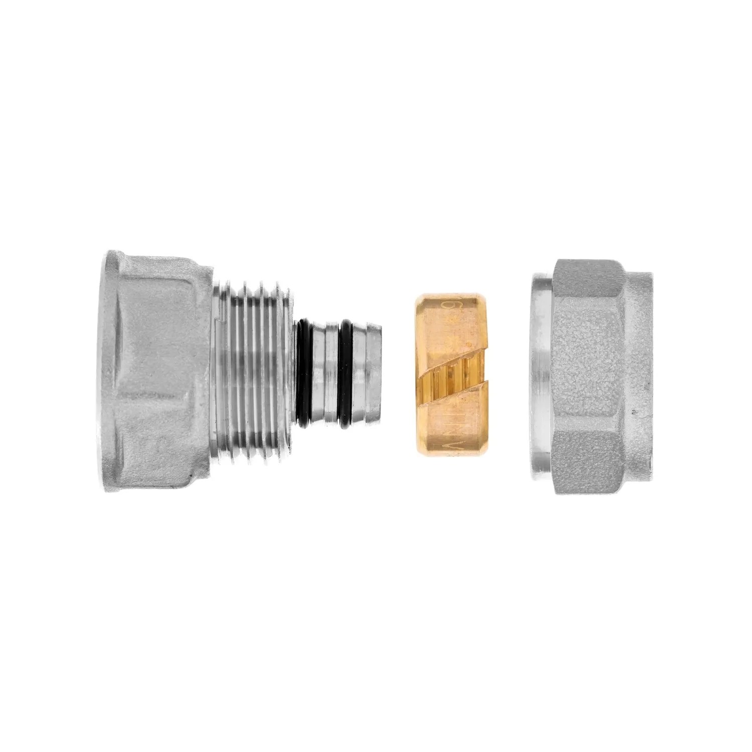 Invena Złaczka gw. wew. 1/2" silver