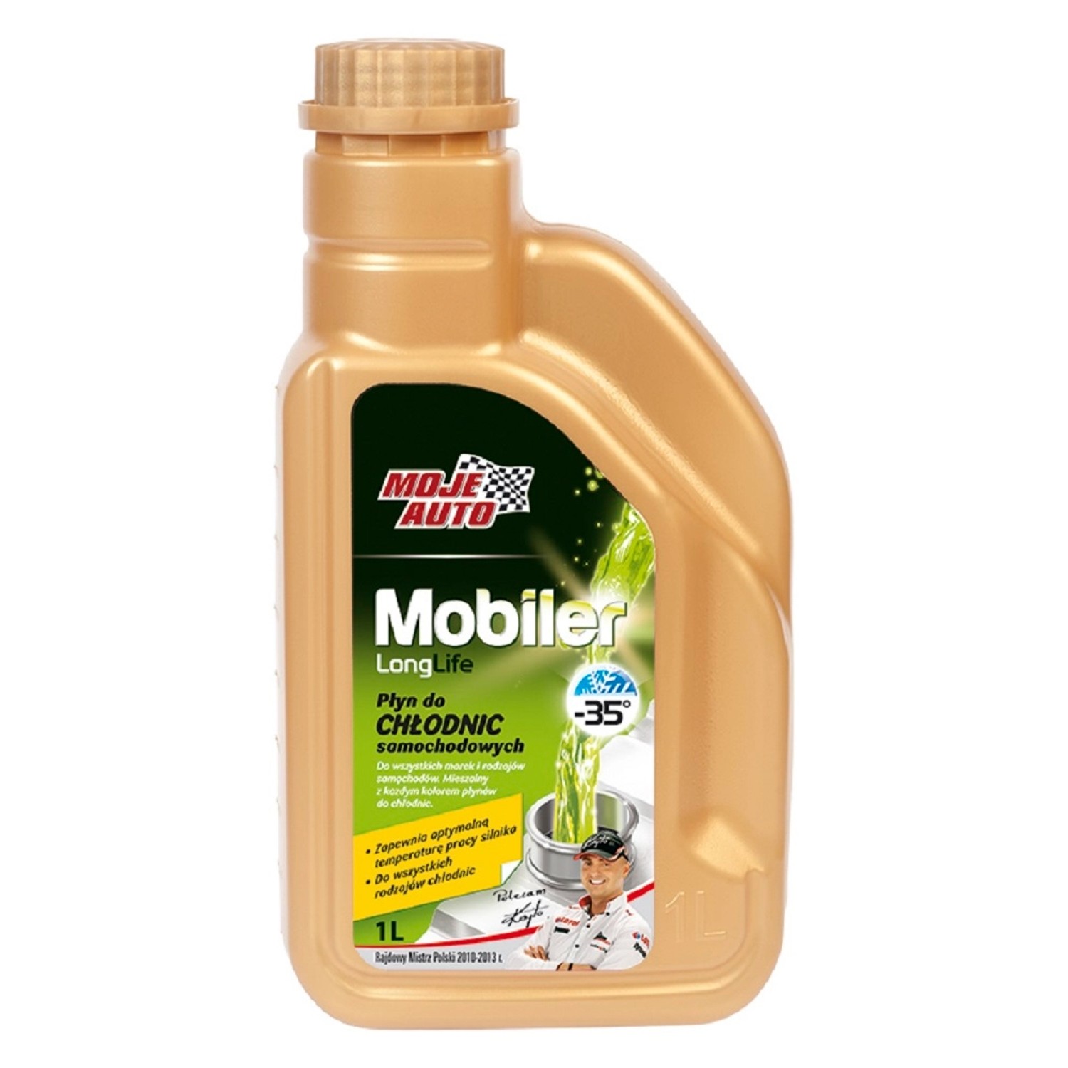 Moje Auto Mobiler płyn do chłodnic samochodowych zielony 1l.