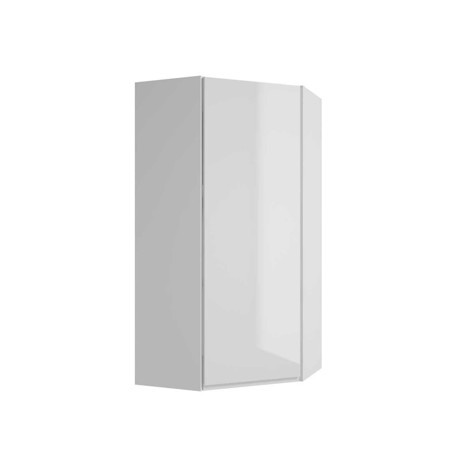 Defra Szafka kuchenna górna narożna PARMA XL Biały Połysk 60 cm