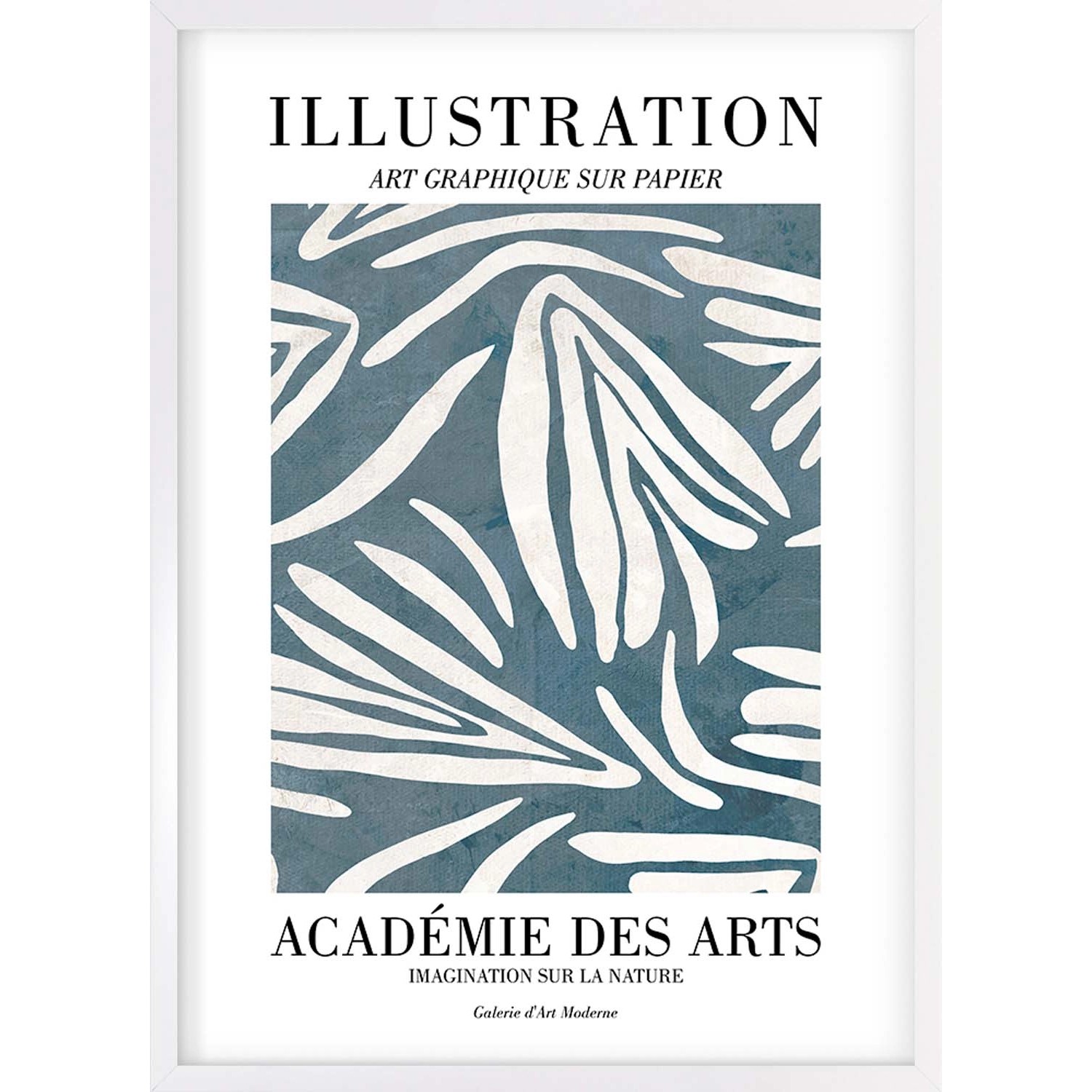 ARS LONGA Obraz WAVES ART 53 x 73 cm