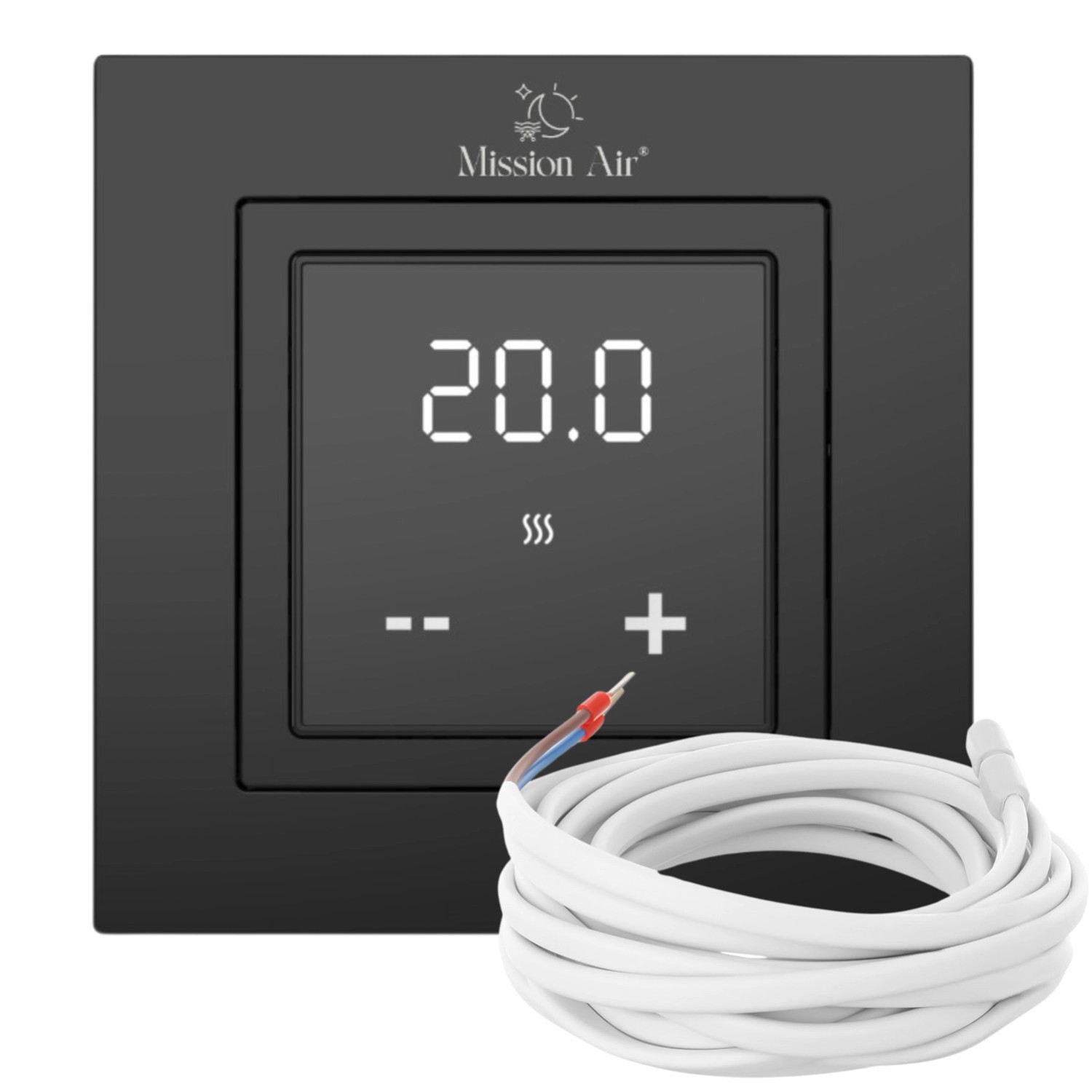 Mission Air Regulator cyfrowy Aries LCD czarny