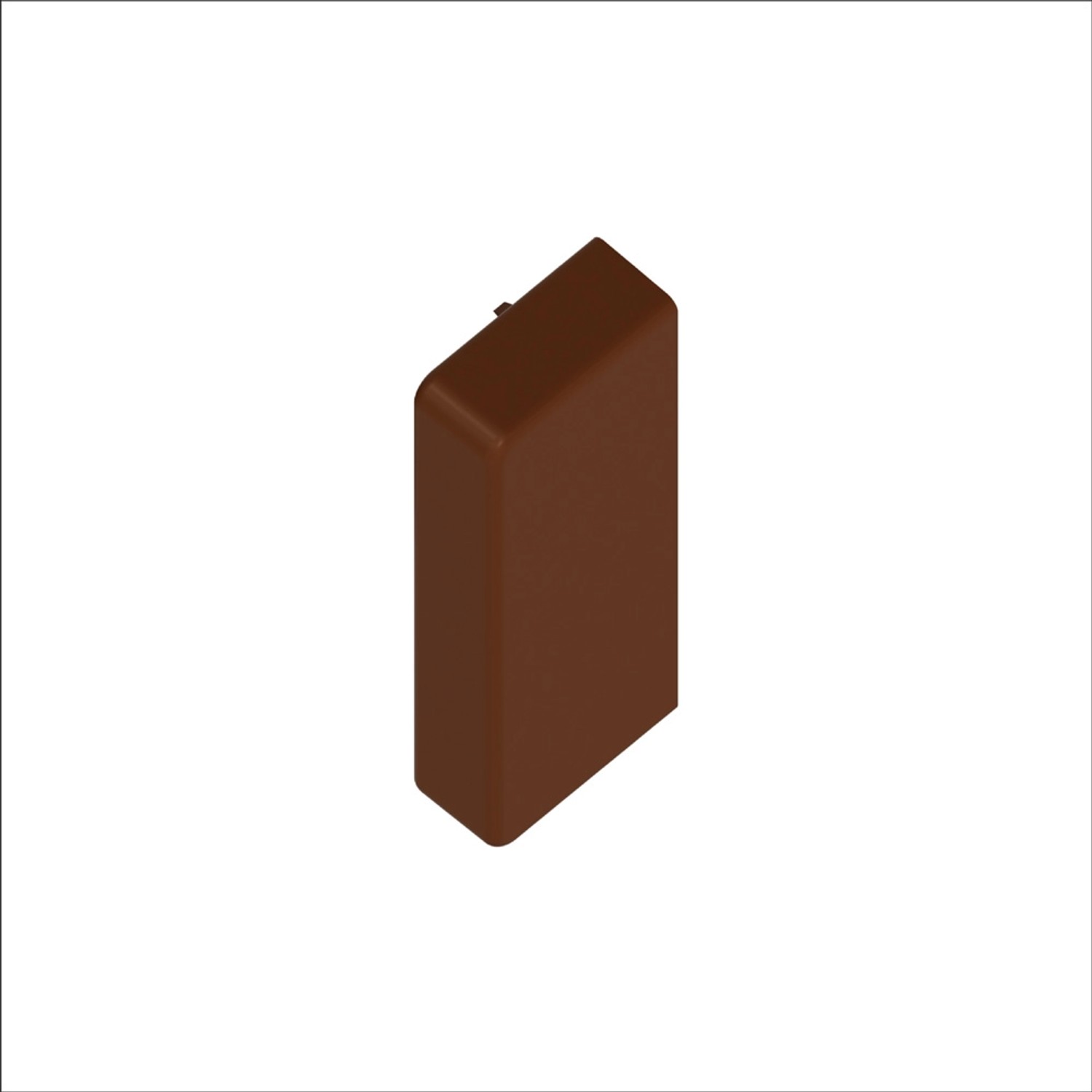 Zakończenie listwy drewno ciemne 15/25 DC