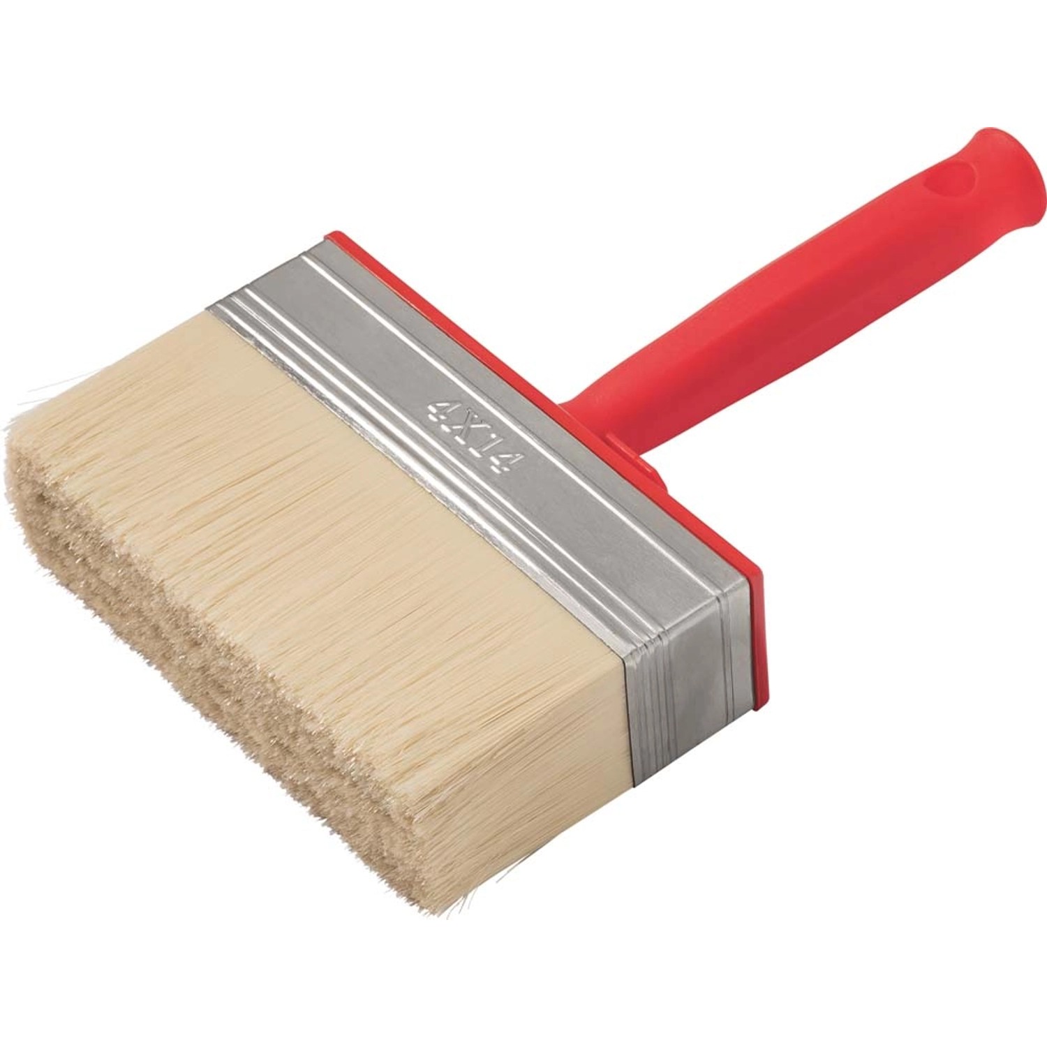 LUX-TOOLS Pędzel ławkowiec do farb rozpuszczalnikowych 1K 40 mm x 140 mm