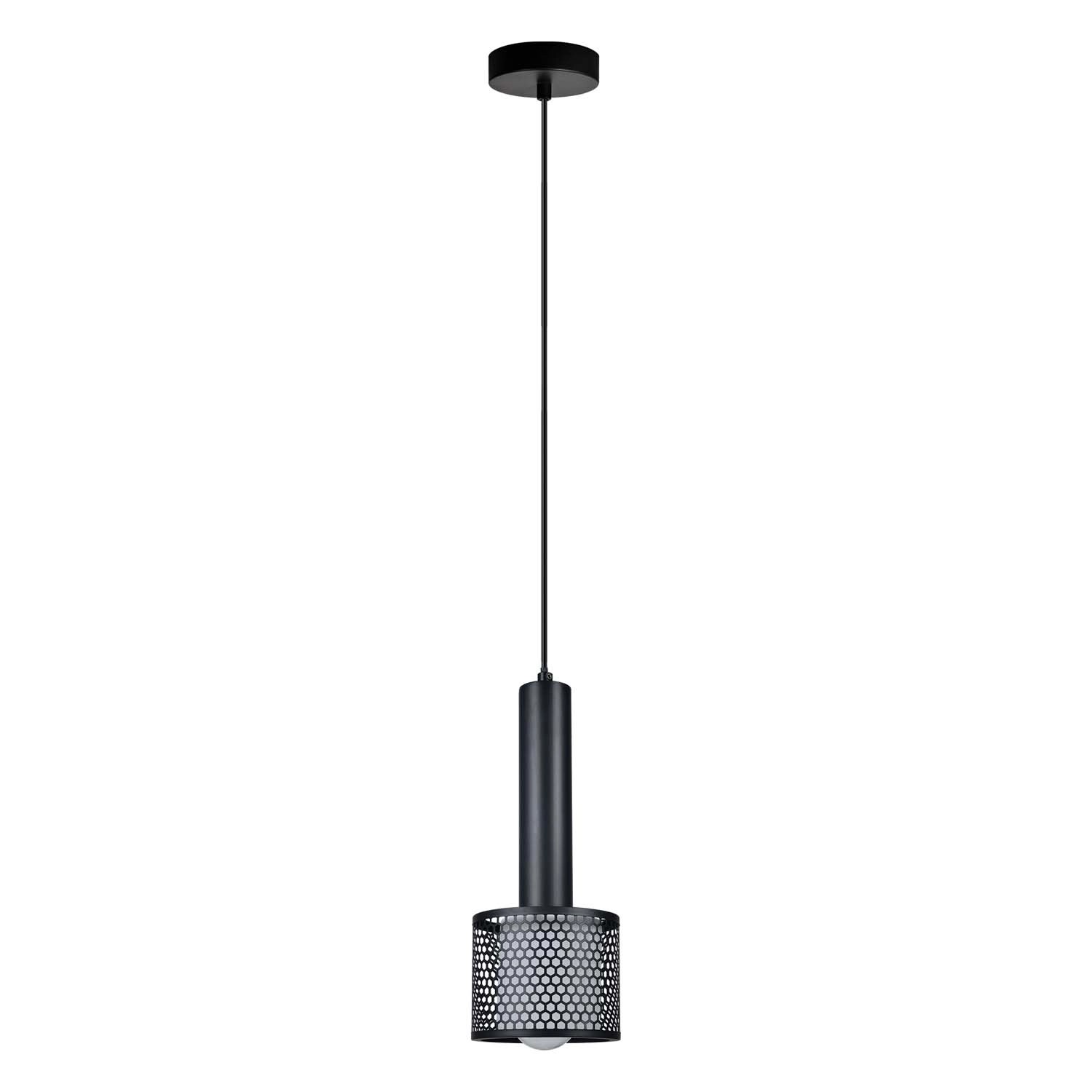 Light Prestige Lampa wisząca Amo 1x max. 15W LED E27 czarna