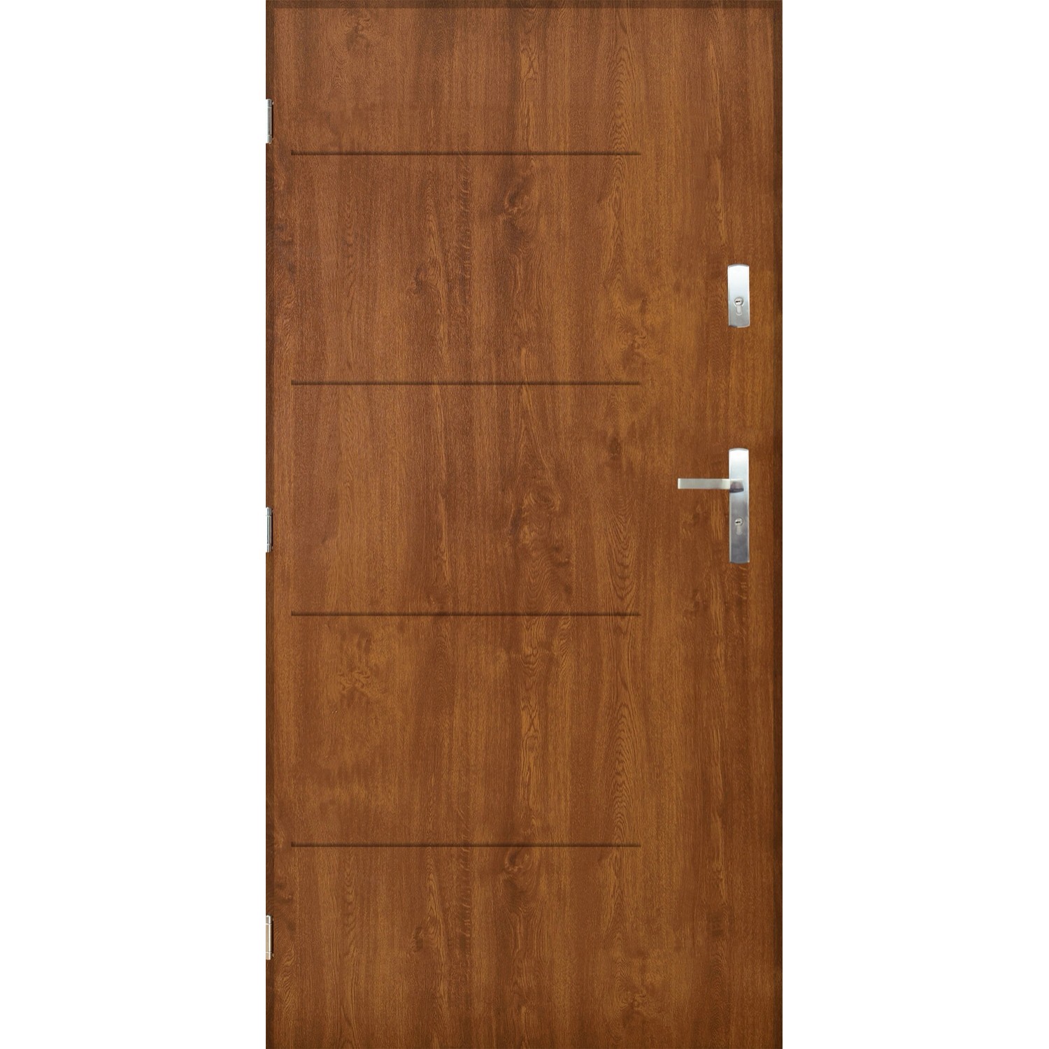 Sedro Drzwi zewnętrzne stalowe Kordoba złoty dąb 90L