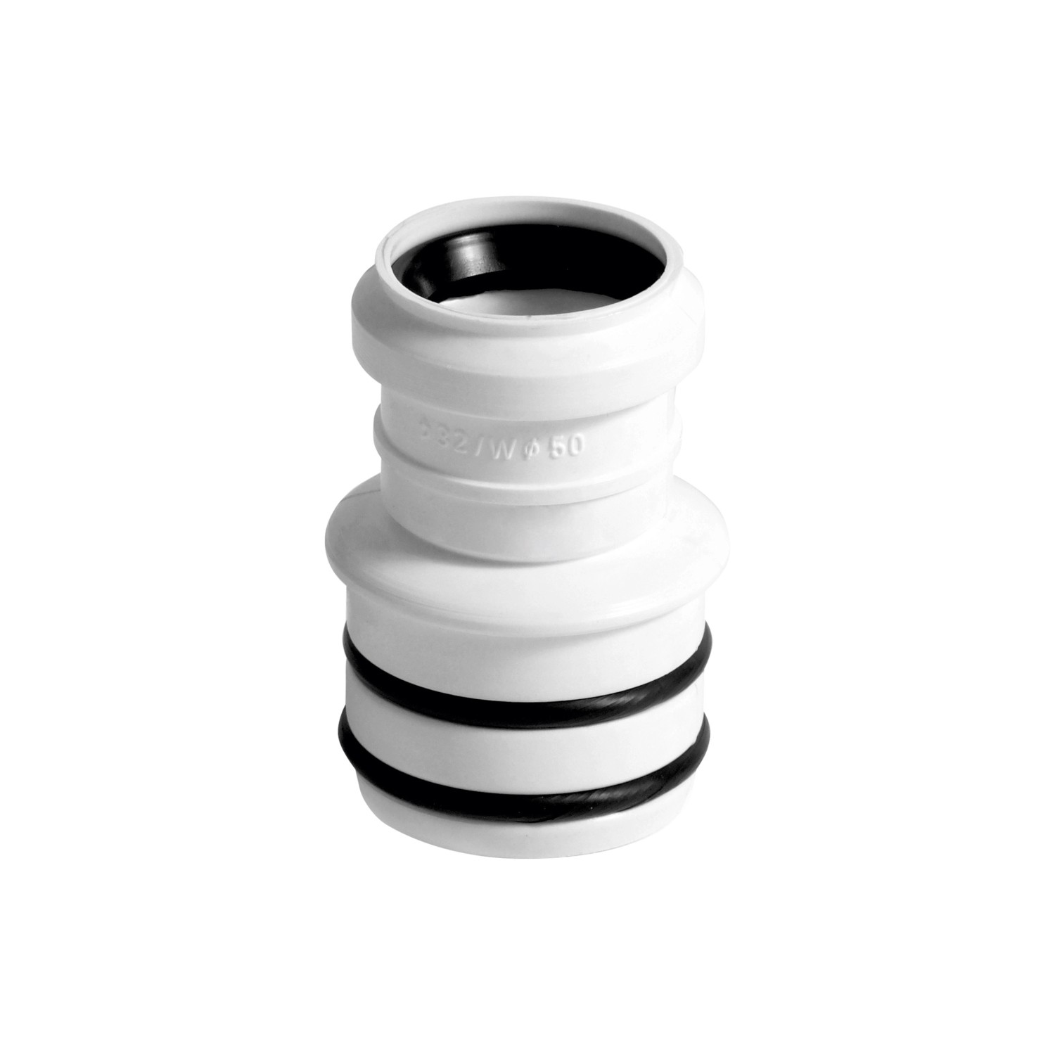 Tycner Redukcja wewnętrzna kielichowa, 50/32 mm biała