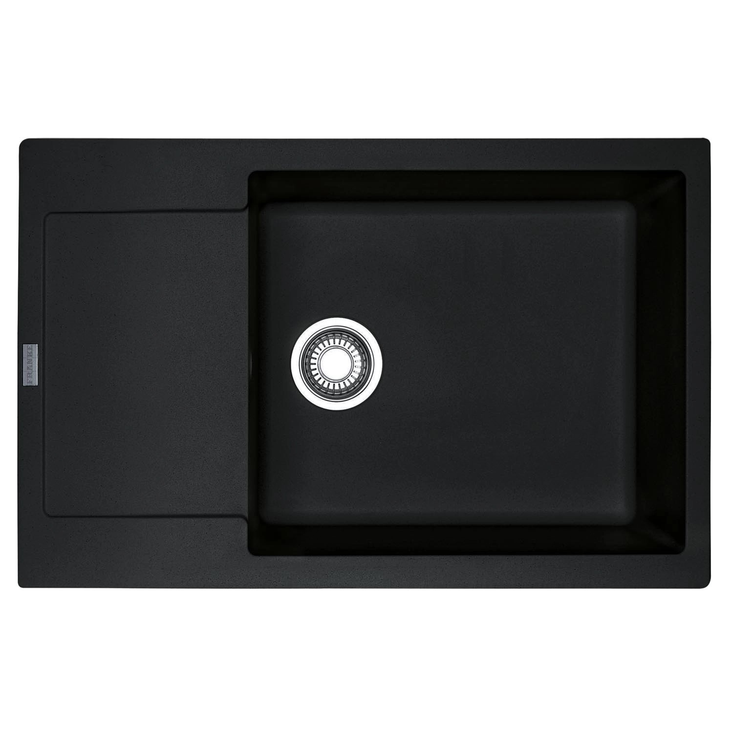 Franke Zlewozmywak MRG 611-78 XL 1-kom. z ociekaczem onyx - 78 x 50 cm