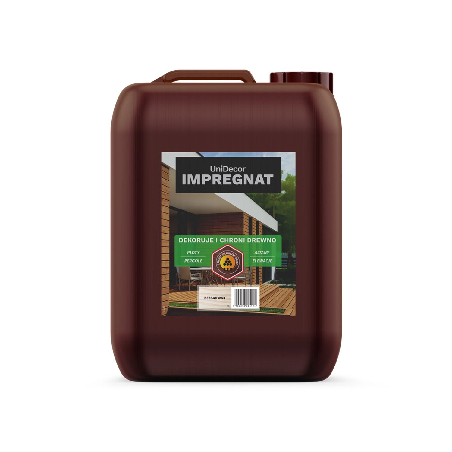 Primacol Impregnat do drewna Unidecor bezbarwny 10 l