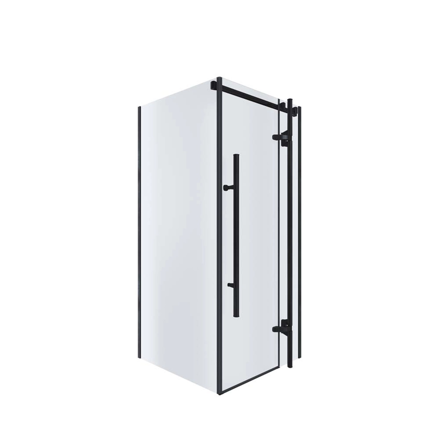 KABI Kabina prysznicowa Ferrara 90 czarny mat