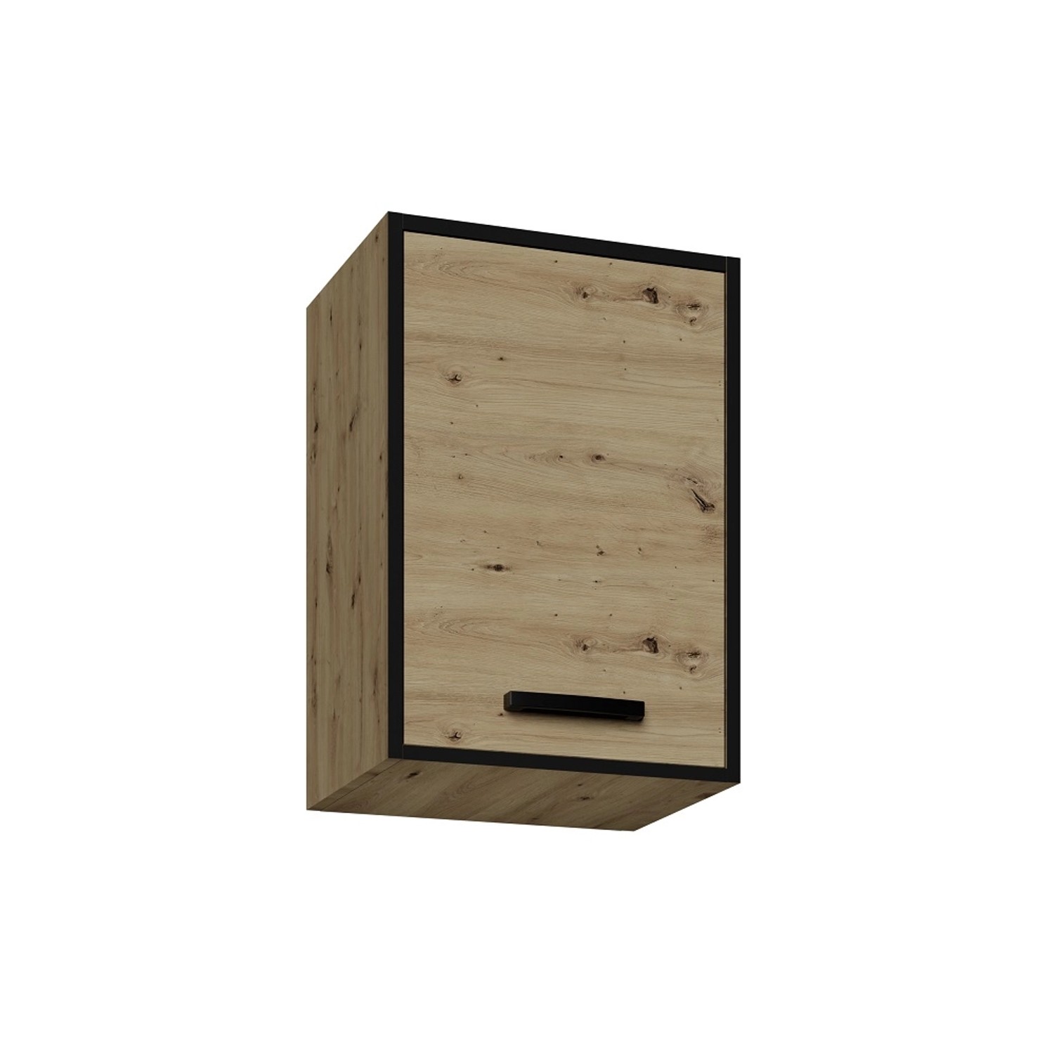 Black and White Style Szafka kuchenna górna GABRIELA Dąb Artisan 40 cm