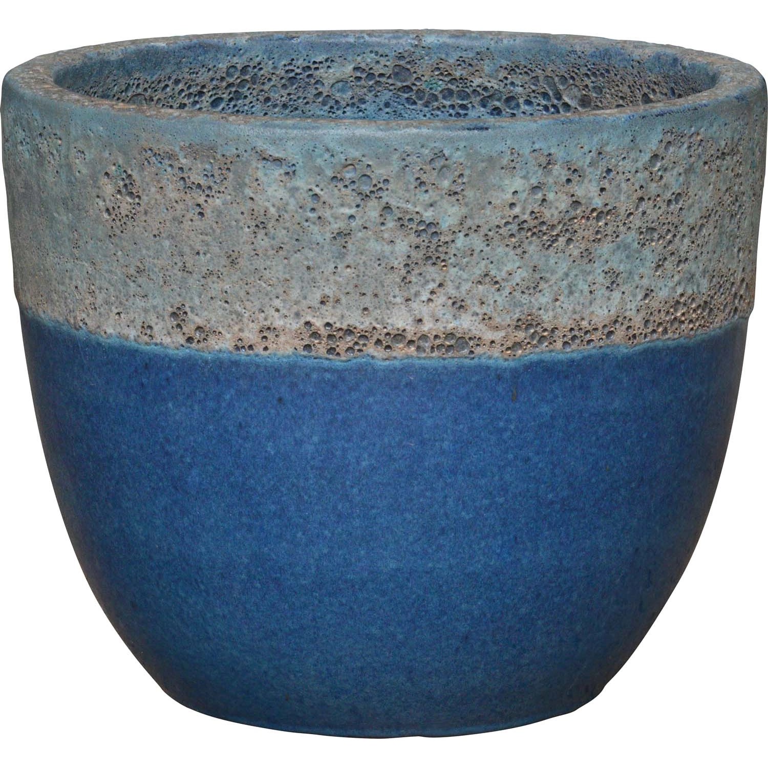 Donica Grenada niebieska - śr. 32 cm