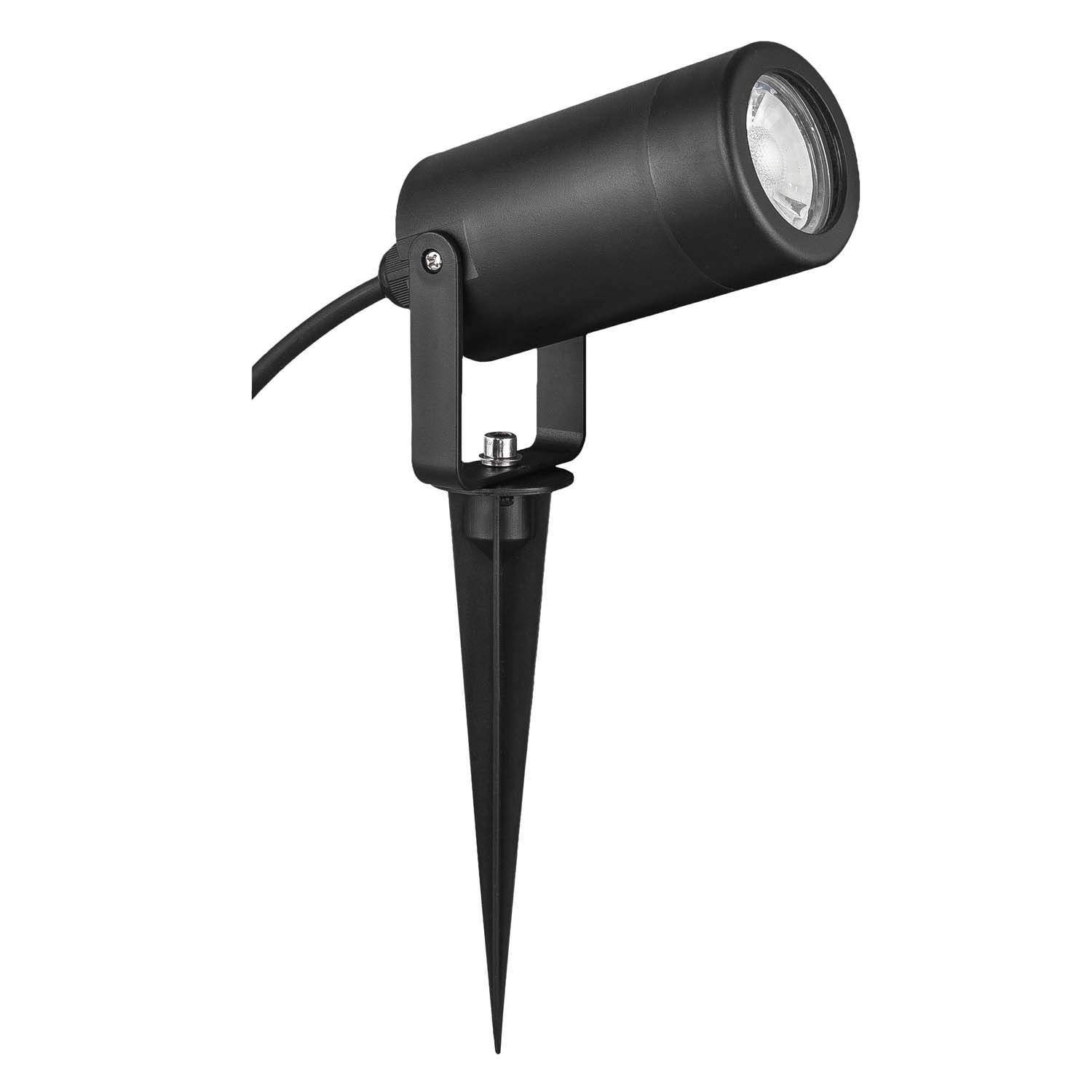 ORO Oprawa ogrodowa NIDA 1xGU10 4W LED IP65 czarna