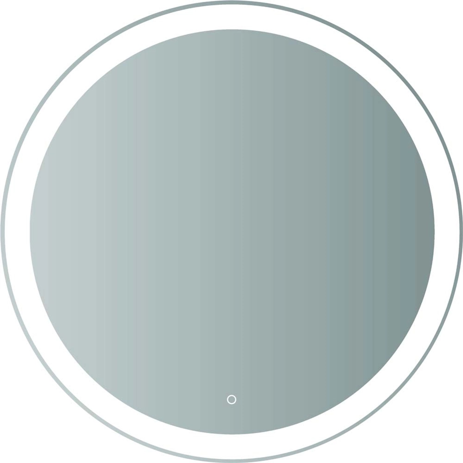 Lustro Niva z oświetleniem LED wł/wył - 80 x 80 cm