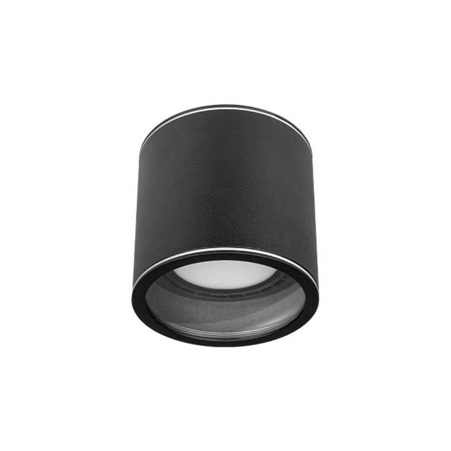 DPM Oprawa natynkowa GU10/AR111 16W IP44 okrągła czarna