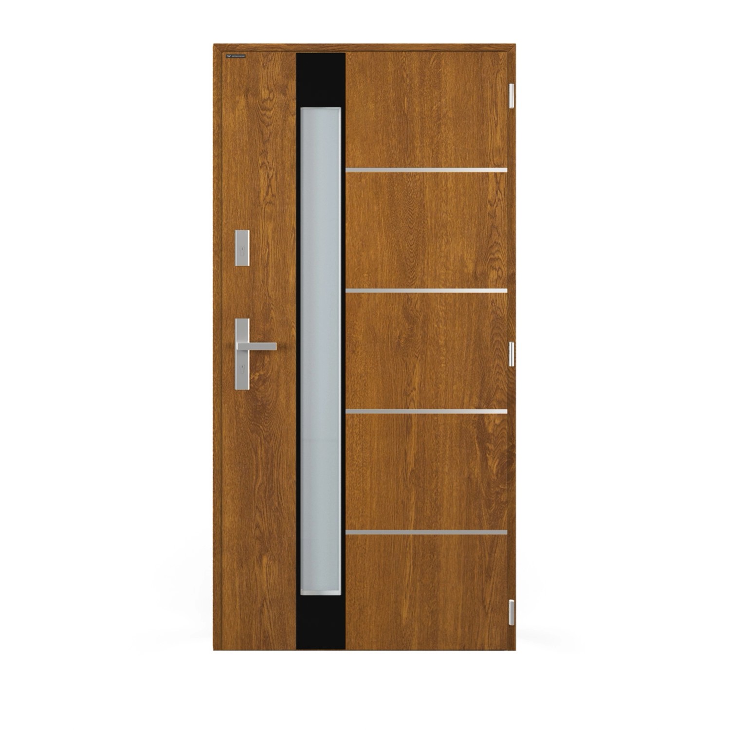 Drzwi zewnętrzne TENDO STOPS złoty dąb 90P