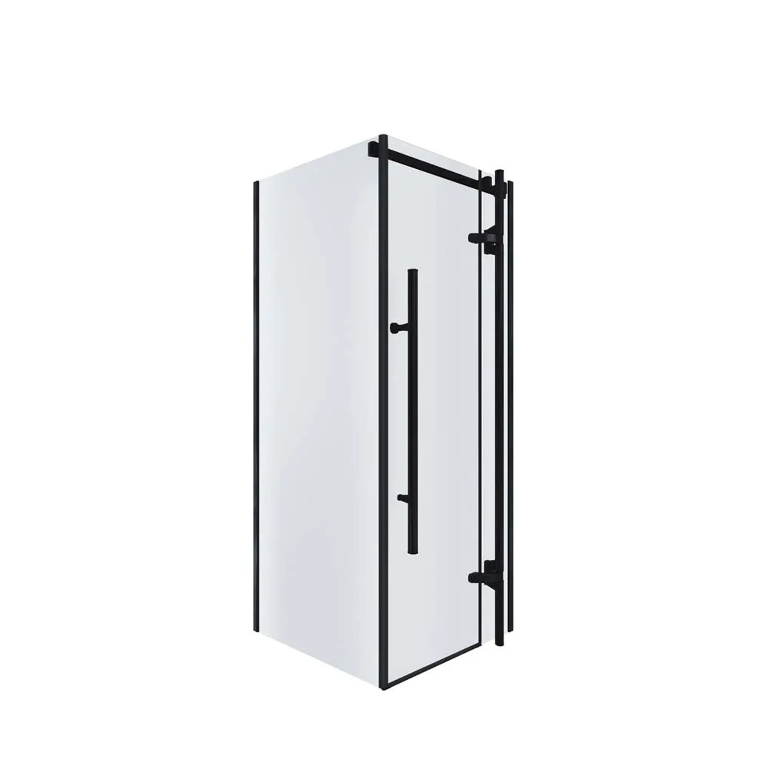 KABI Kabina prysznicowa Ferrara 80 czarny mat