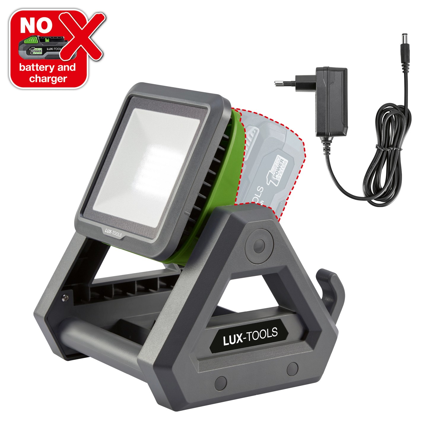 Lux-Tools Lampa przenośna 20V