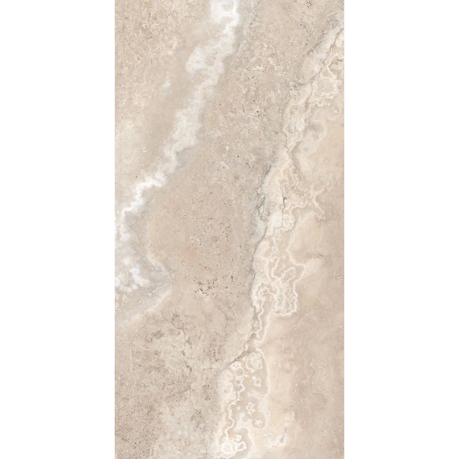 Gres szkliwiony Travertino Crosca Carving 60 x 120 cm