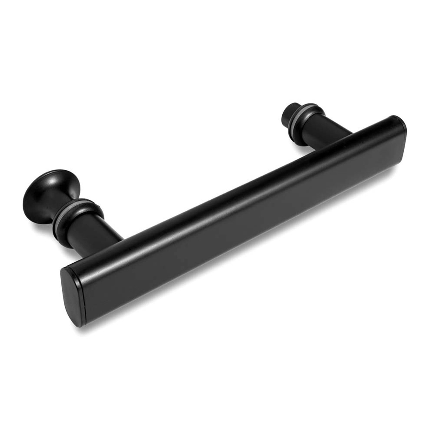 Uchwyt czarny metalowy 1 szt 14,5 cm