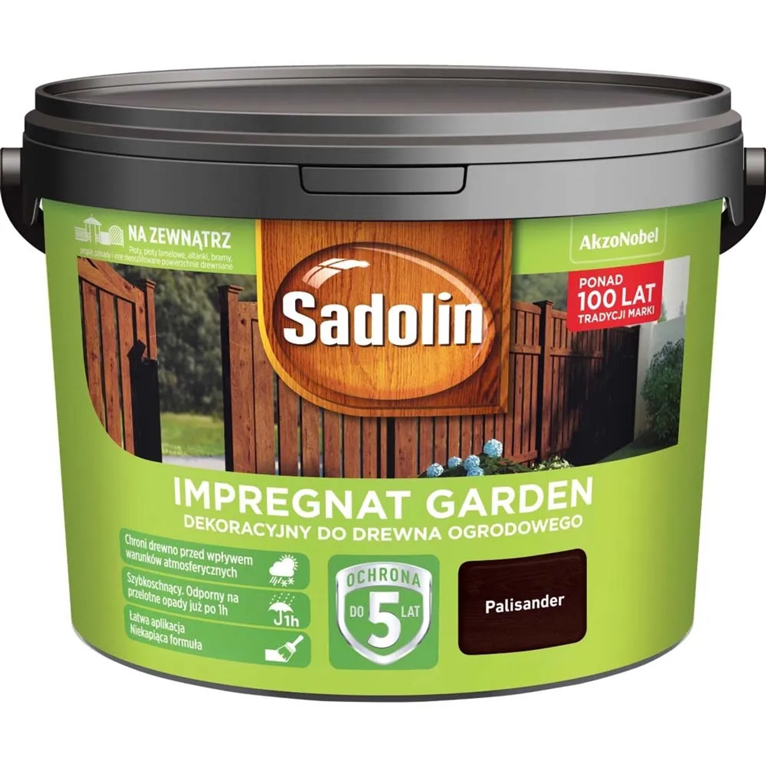 Sadolin Impregnat dekoracyjny Garden palisander - 9L