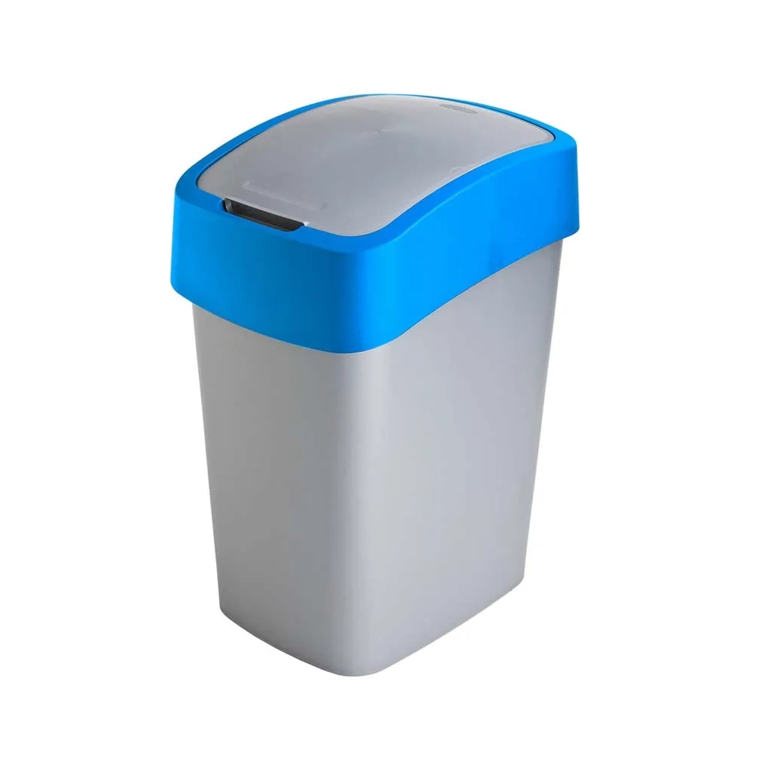 Kosz na śmieci Flip Bin srebrno-niebieski 25 l