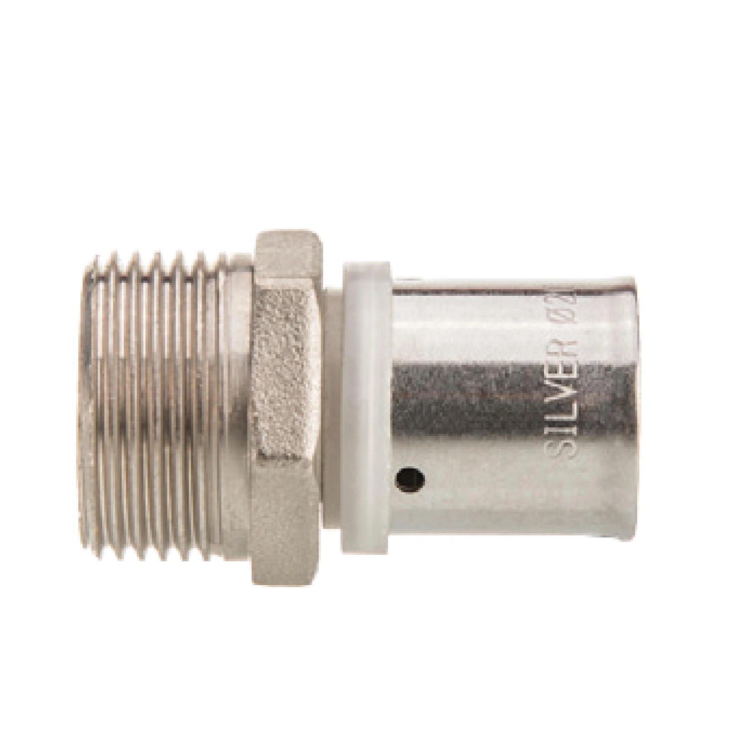 Invena Złączka gwint zew. 16 mm x 1/2"