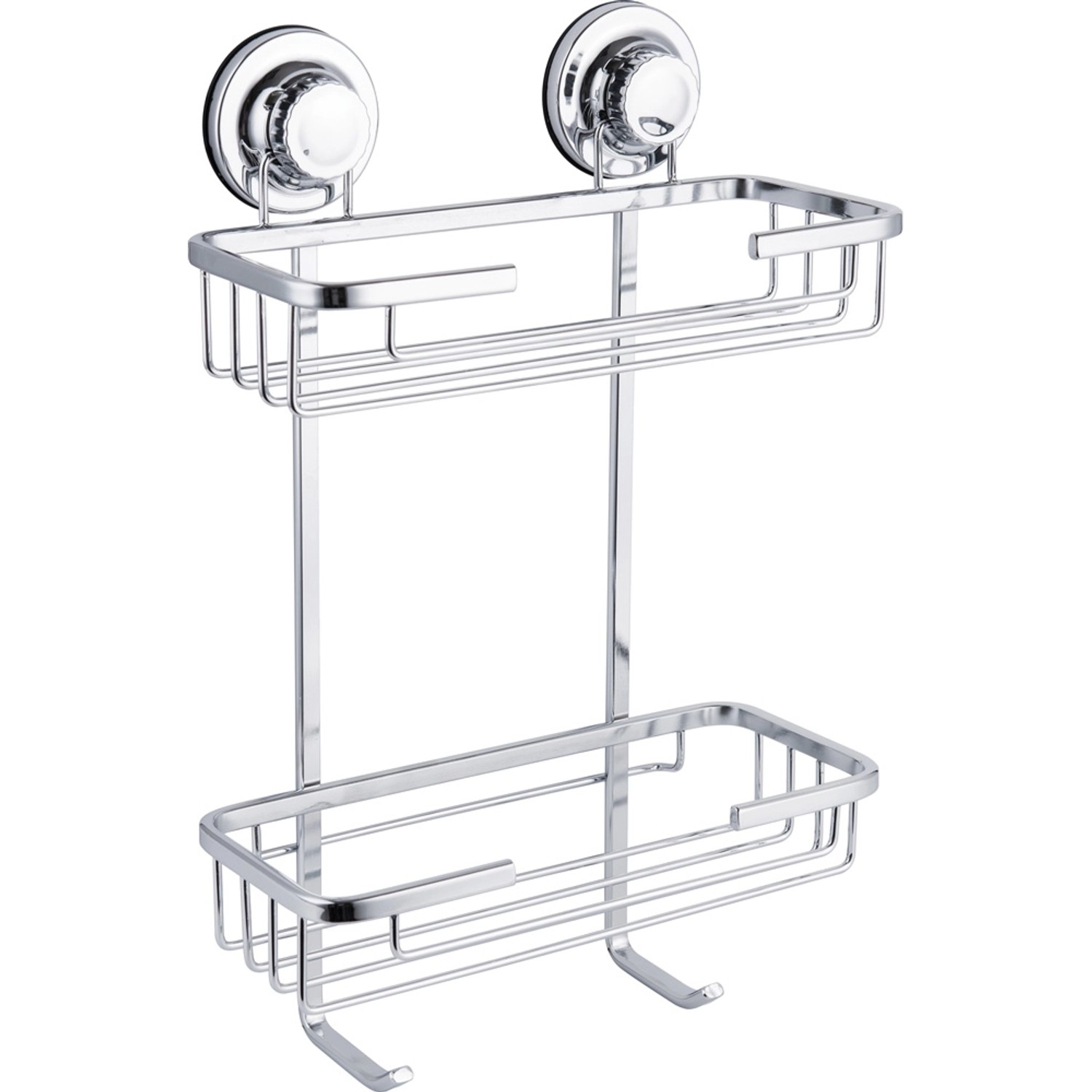 BALIV Koszyk łazienkowy DK2-4510 chrom 2 półki