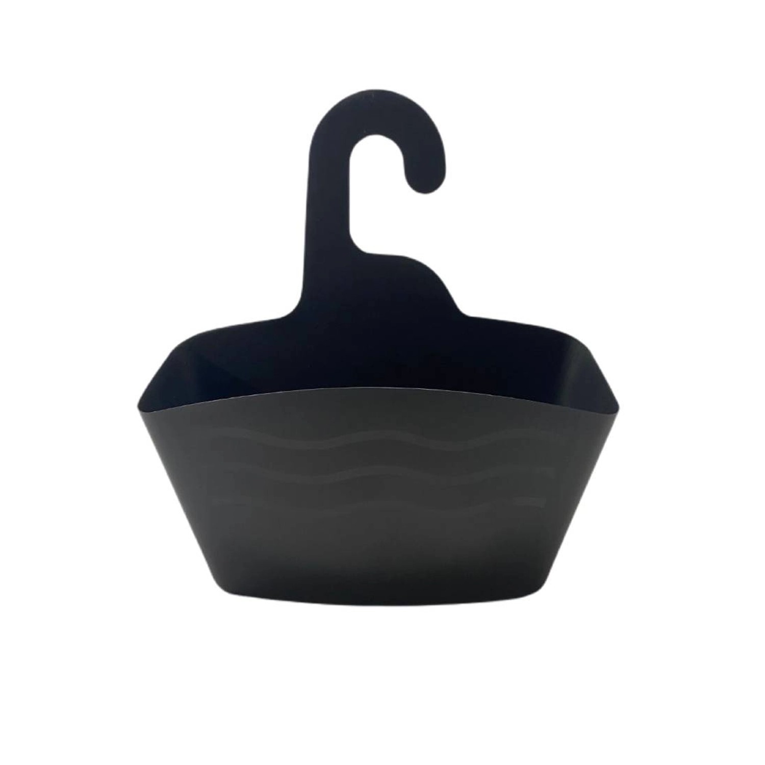 EVG Koszyk zawieszany na baterię czarny/szary