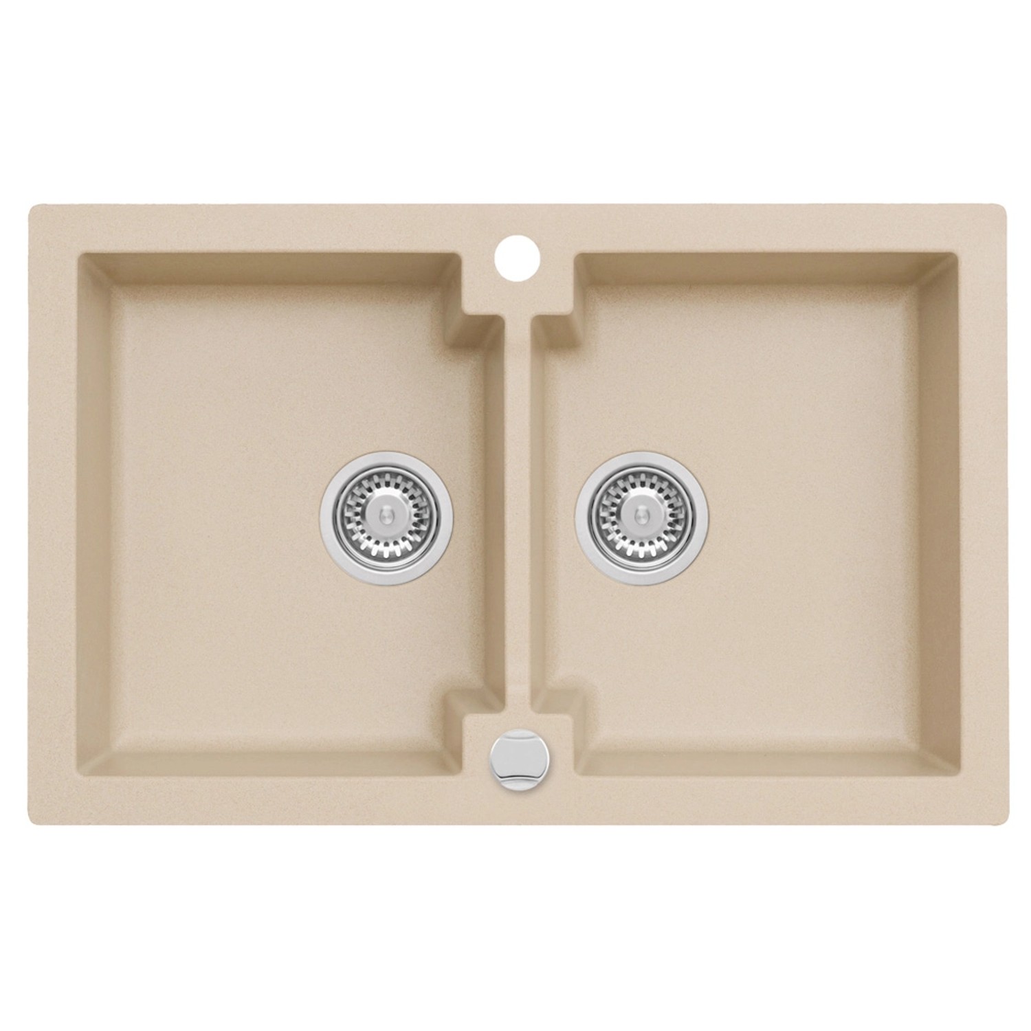 Zlewozmywak Mojito 16 2-kom. beż 79x50 cm