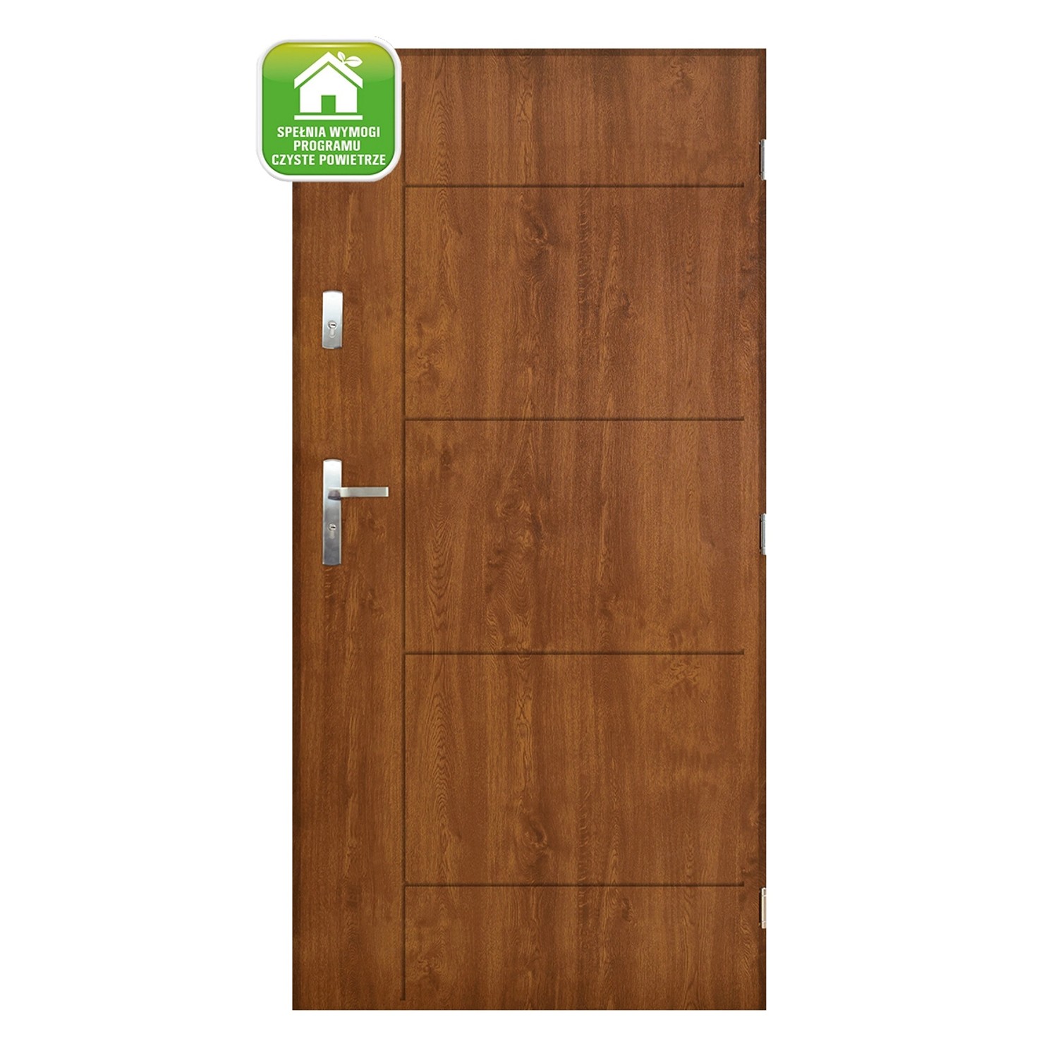 Pantor Drzwi zewnętrzne Rodan złoty dąb 80P