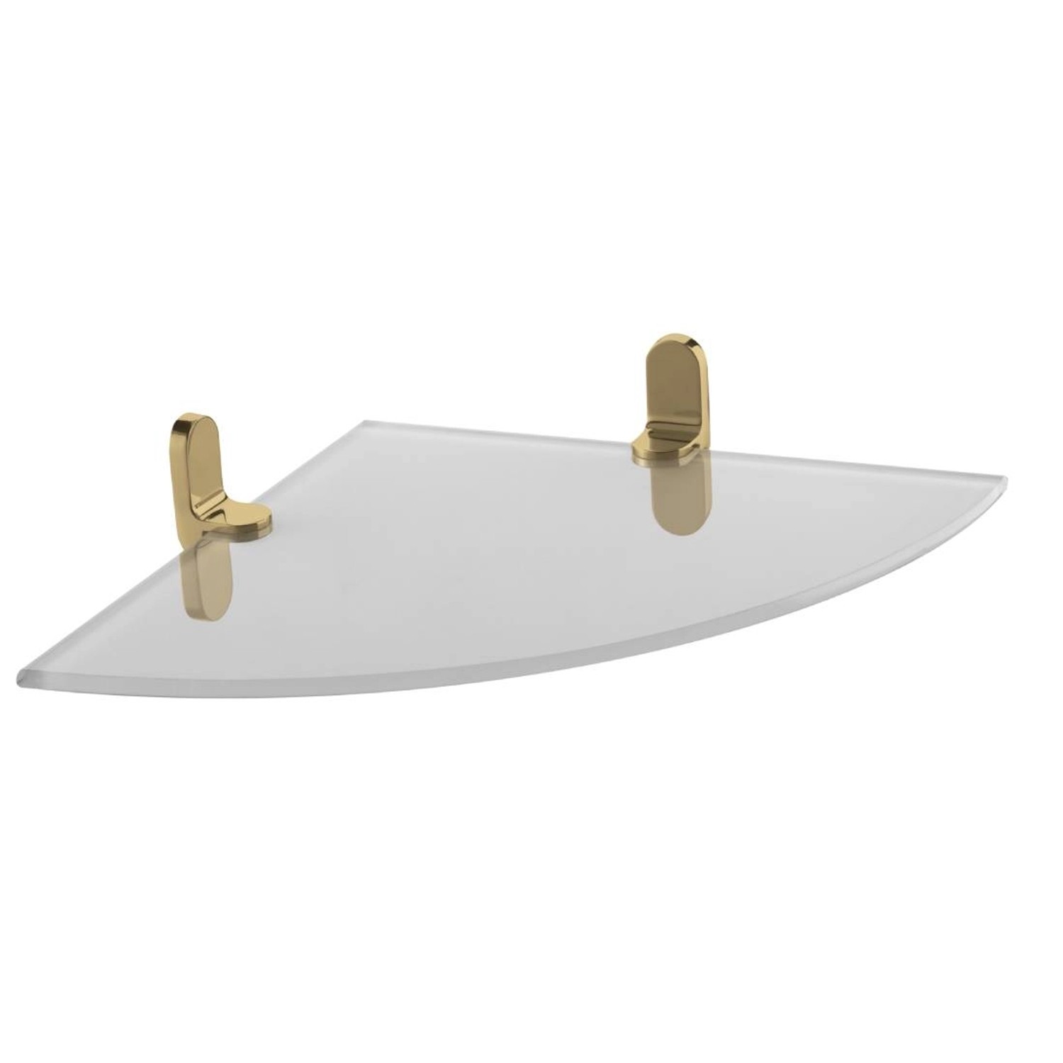 Bisk Półka narożna Nature złota