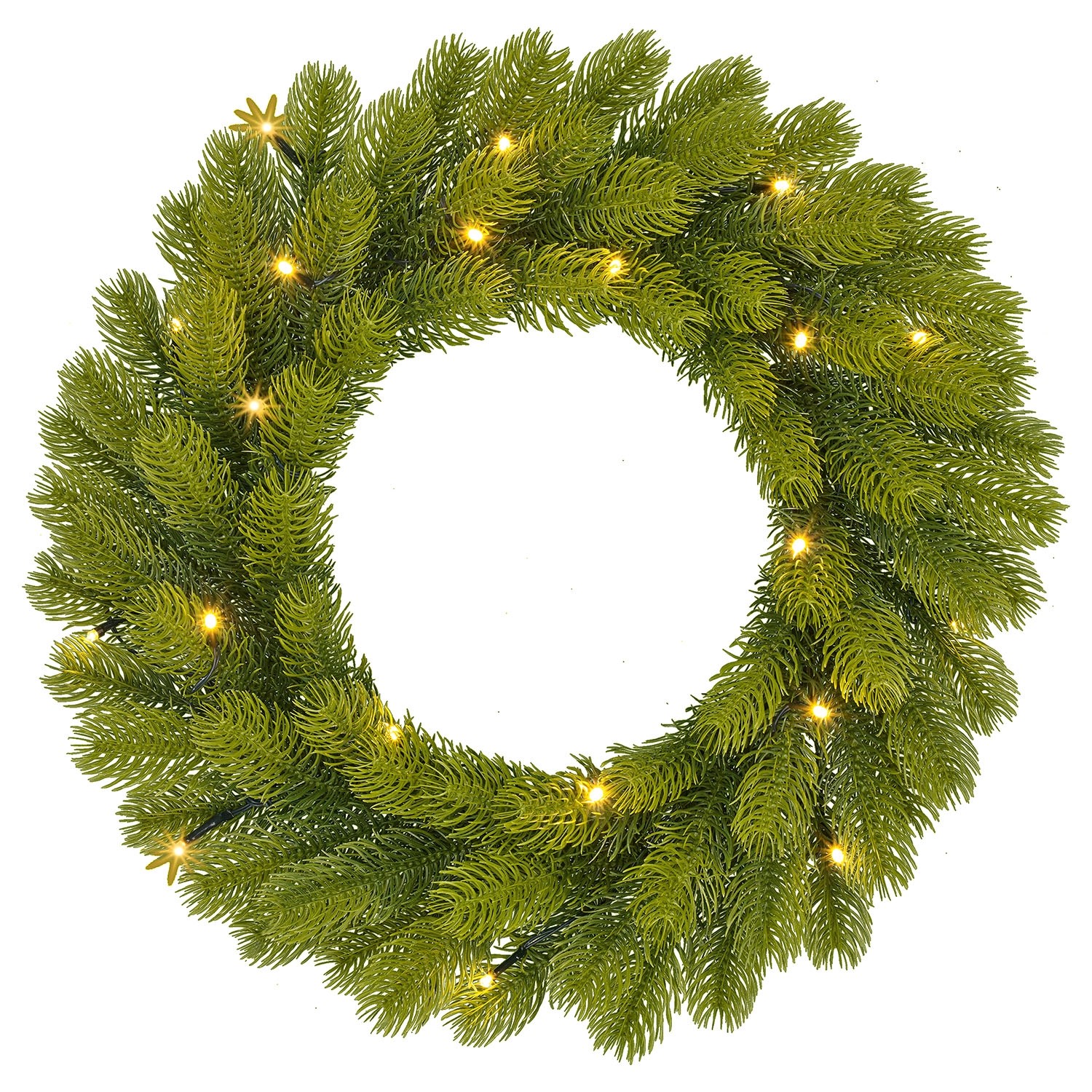 Wianek choinkowy LED - śr. 45 cm