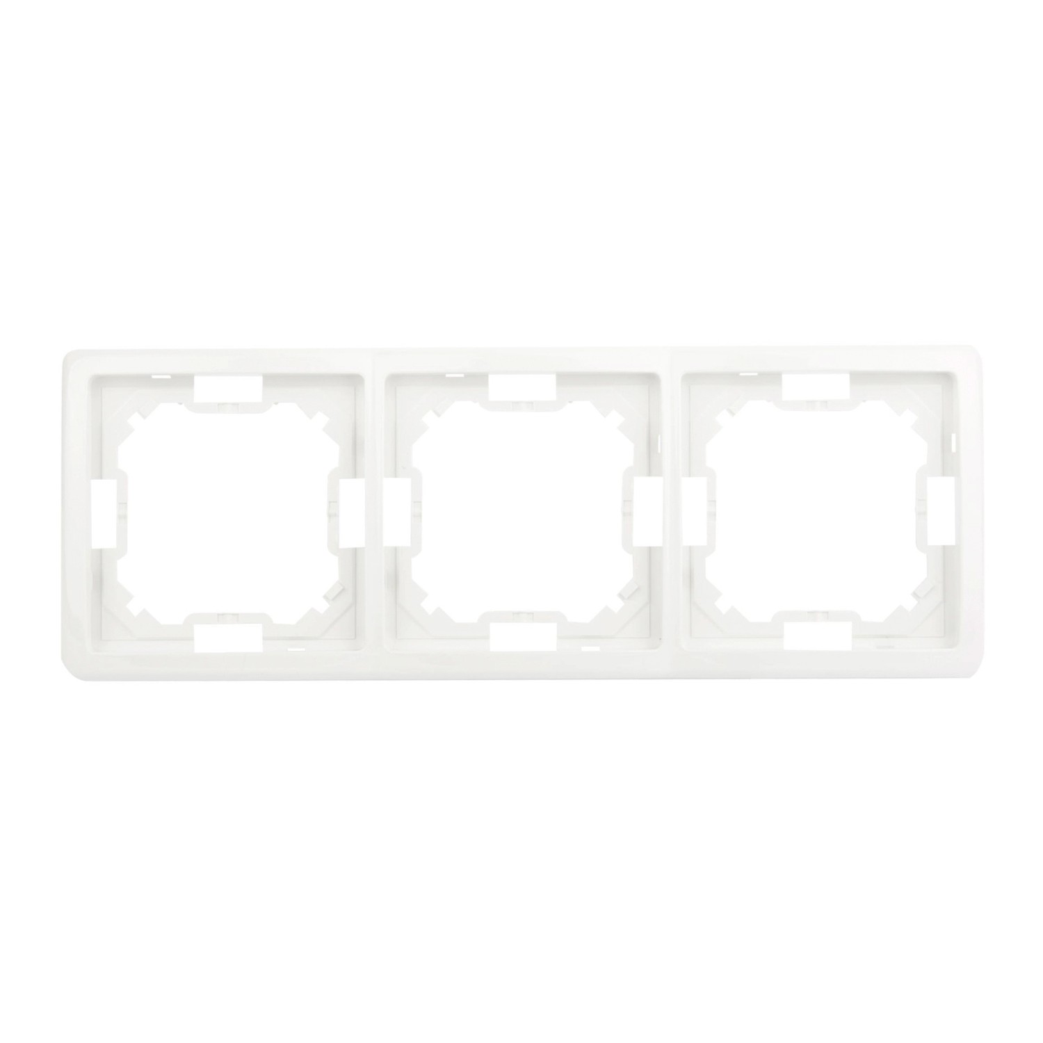 Simon Ramka Basic Moduł potrójna biała