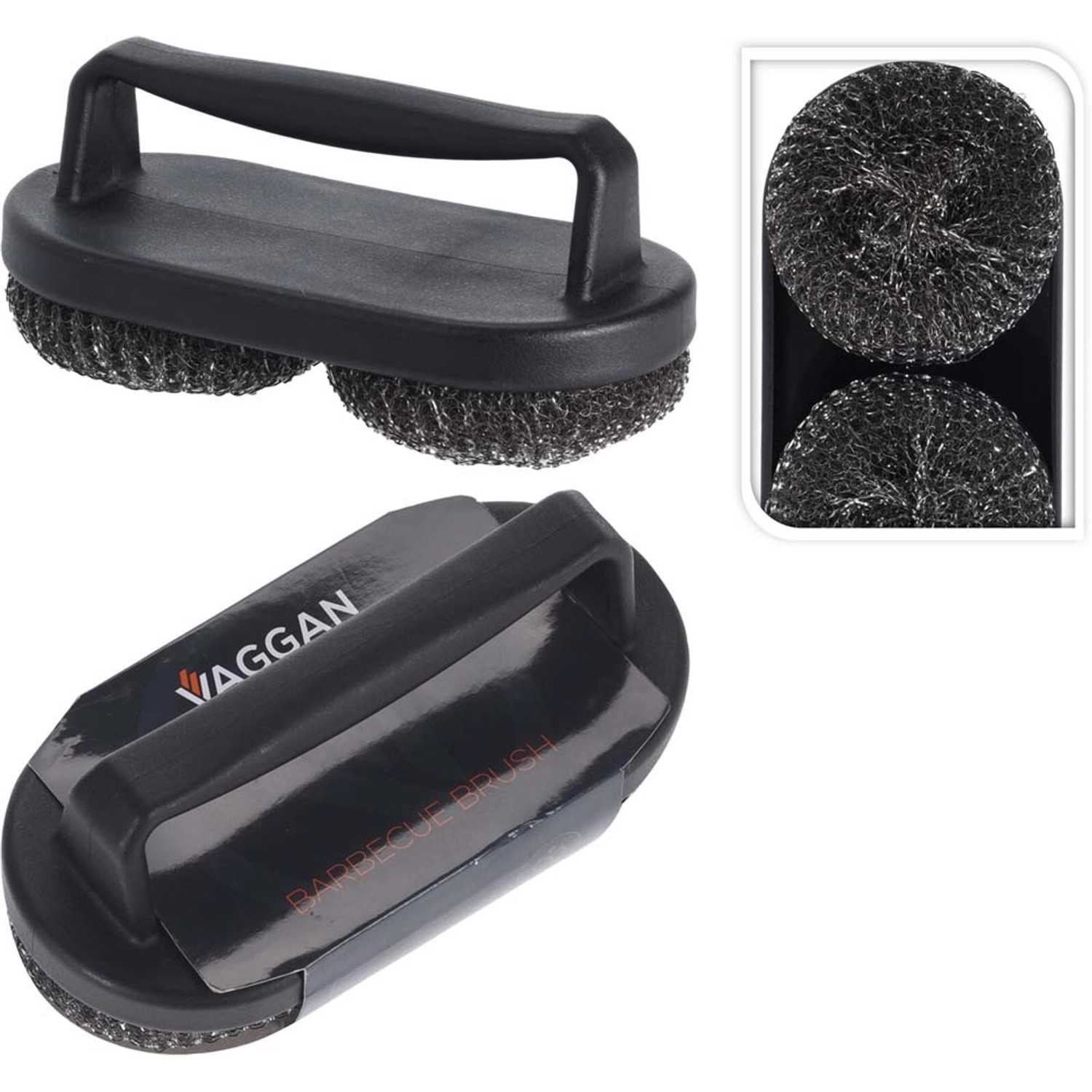 Szczotka do czyszczenia grilla druciana - 16 x 2,5 cm