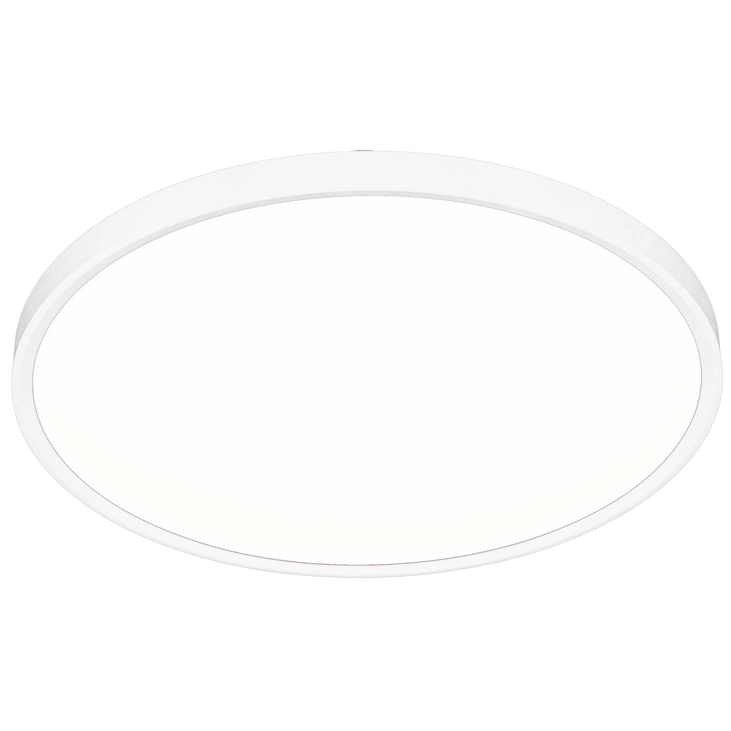 MiLAGRO Plafon LED MAQ 40W 3000/4000/6500K 4300lm IP40 śr. 50 cm biały