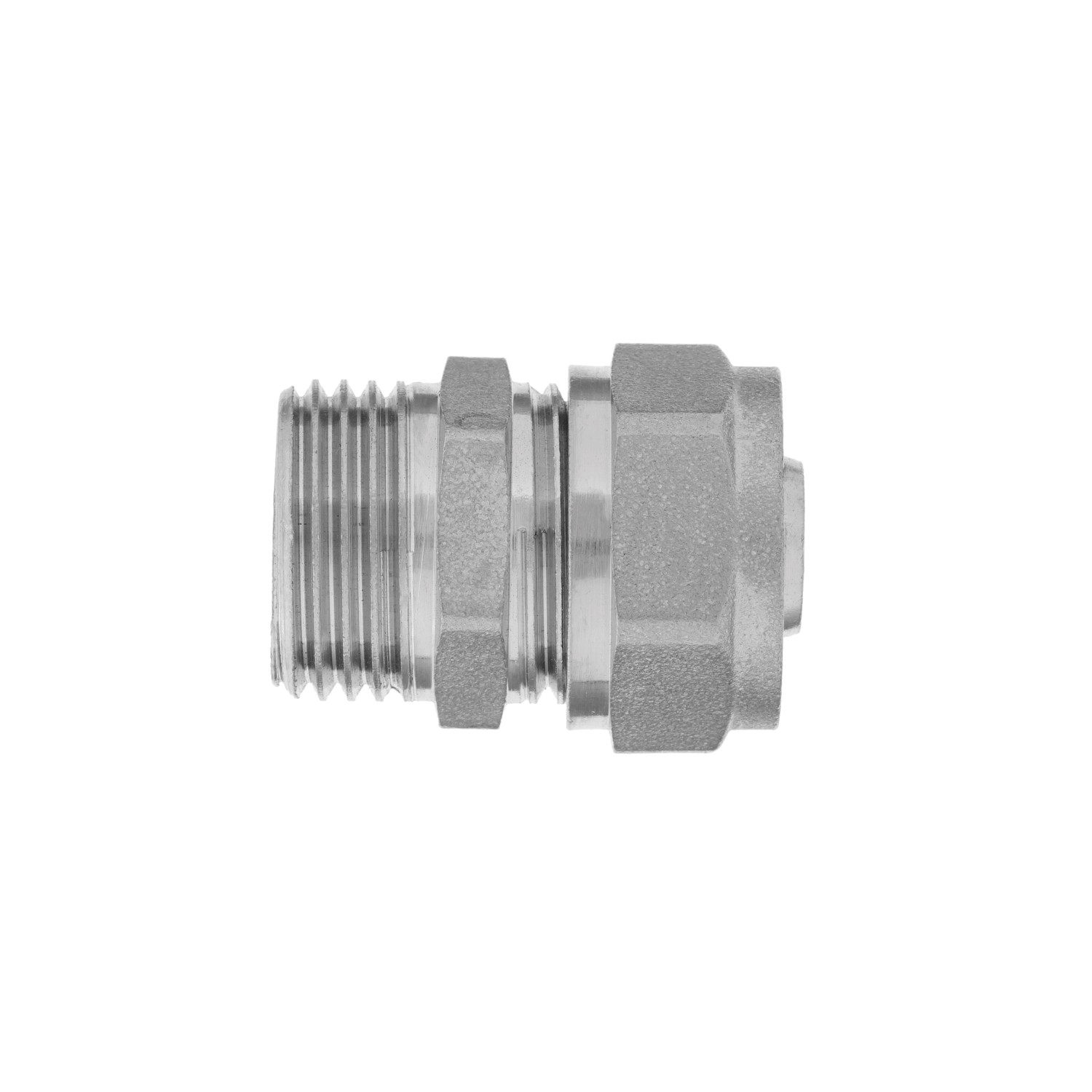 Invena Złączka gwint zewn.1/2'' x 16 mm x 2- wkład aluminiowy