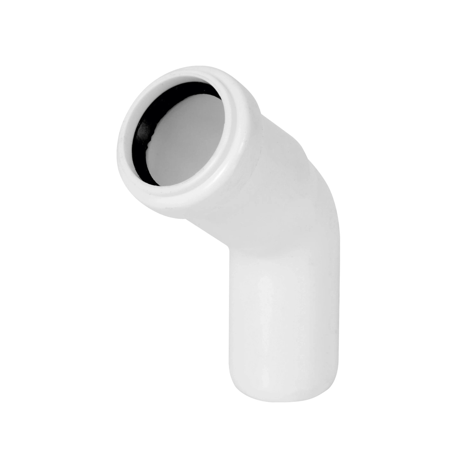 Tycner Kolano kanalizacyjne 32/67 białe