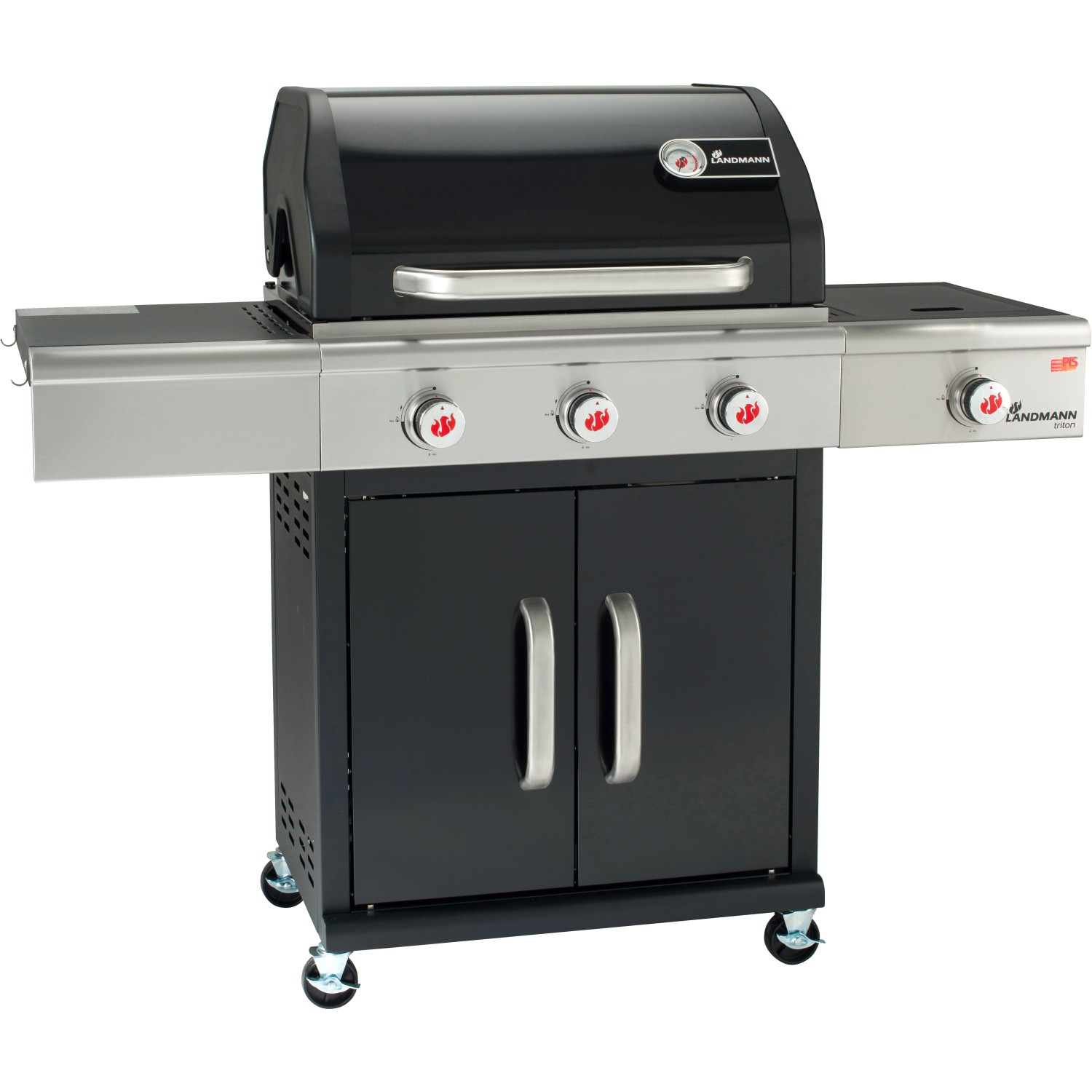 Landmann Grill gazowy TRITON PTS 3+1-palnikowy 13,5 kW