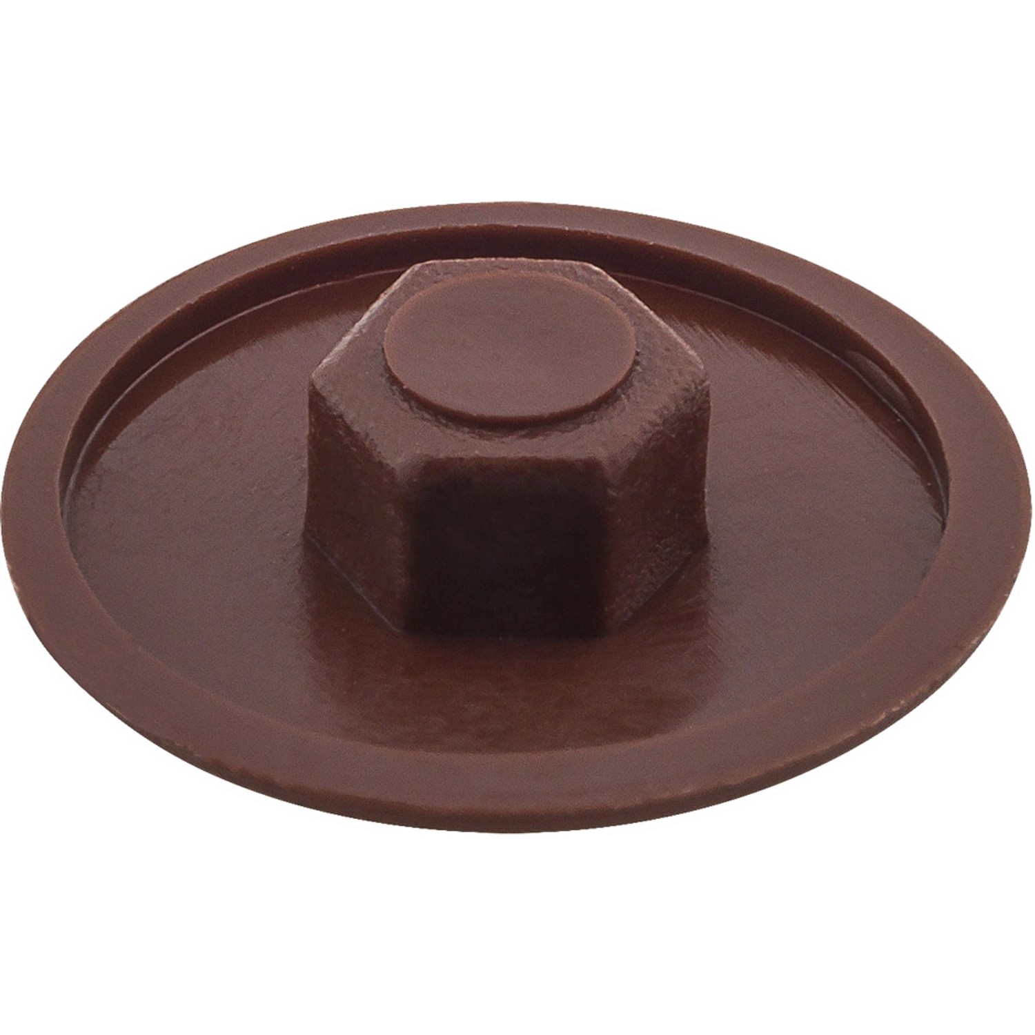 Metro Zaślepka do konfirmatu brązowa 100szt.