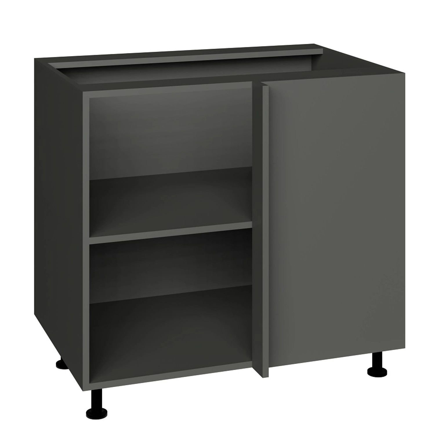 Korpus dolny narożny 85 cm grafit