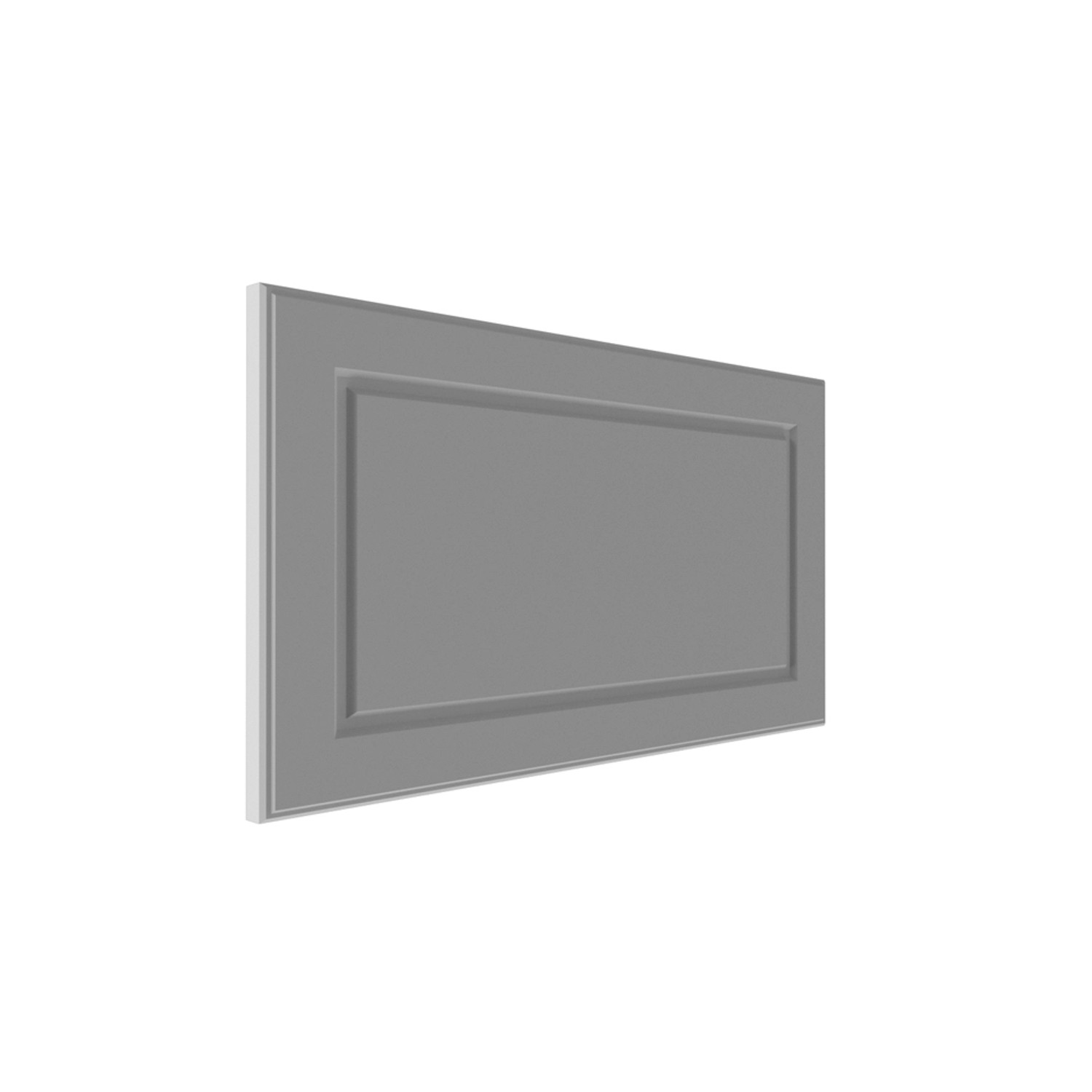 Zaślepka szafki kuchennej do zabudowy lodówki Modena 57,5 x 35,6 cm szary mat