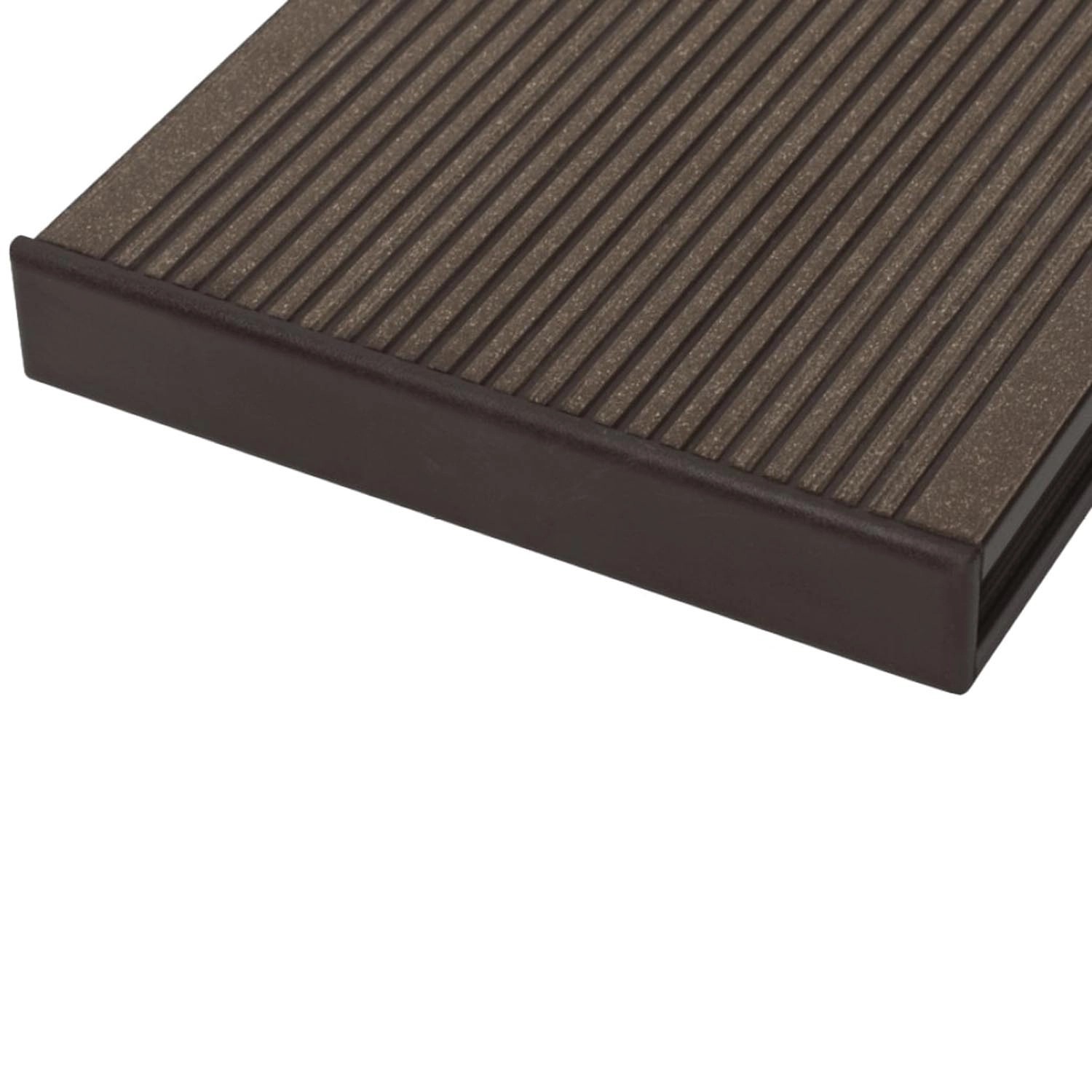 Zaślepka WPC orzech 12 szt.