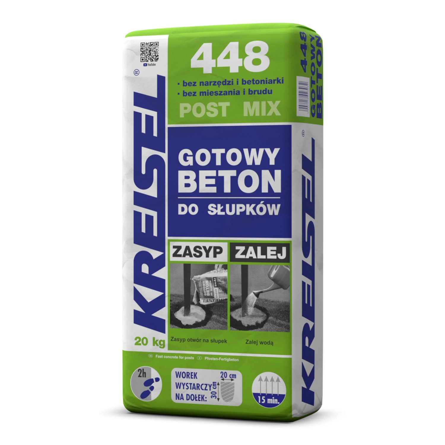 Kreisel POST MIX gotowy beton do słupków 20 kg