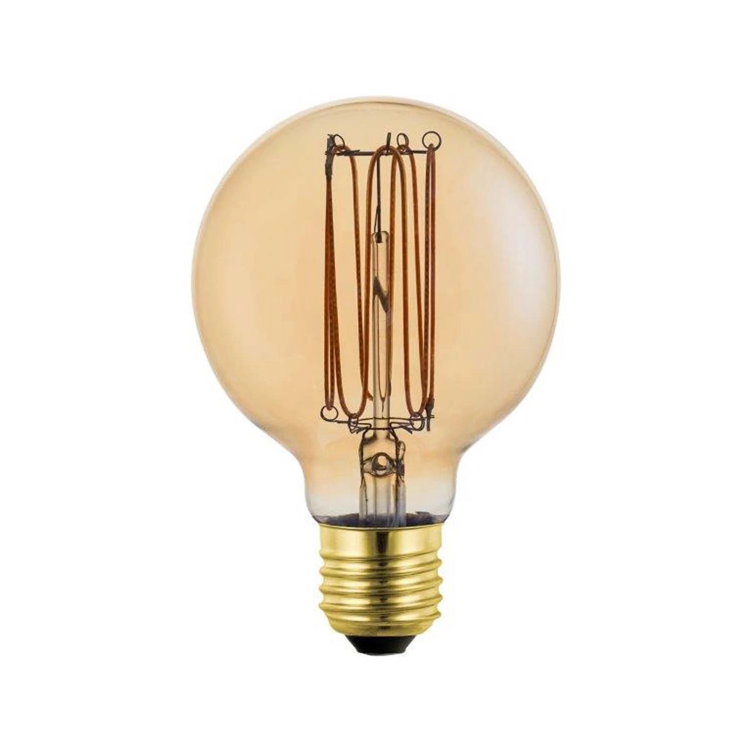 Goldlux Żarówka LED DECO VINTAGE AMBER G80 E27 4W 1800K 300lm