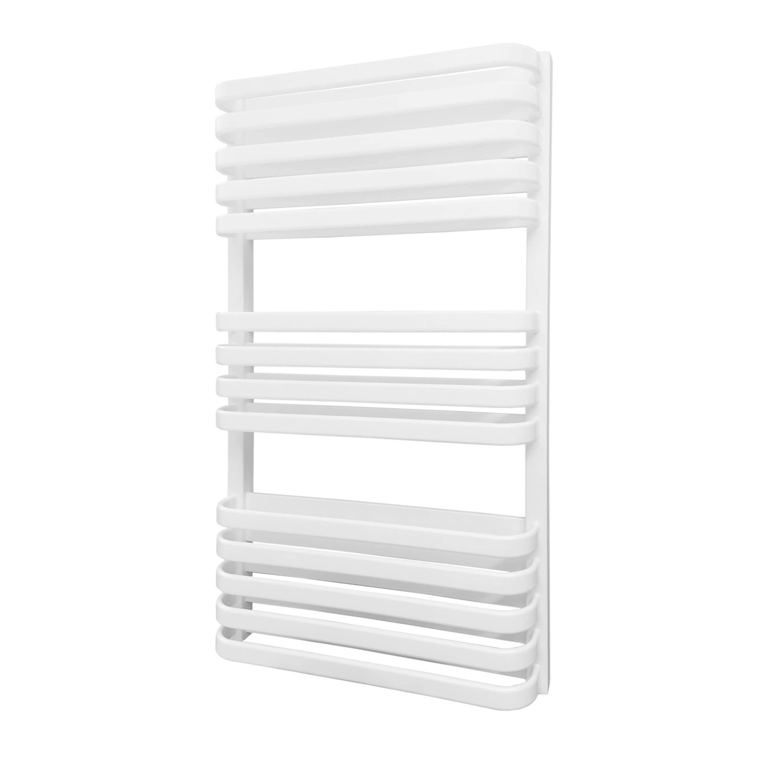 Luxrad Grzejnik łazienkowy Piatto Duo biały 93,4 x 53 cm